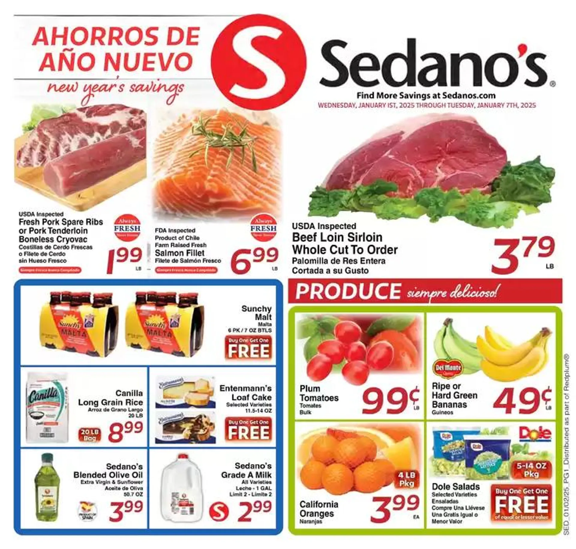 Sedanos weekly ad - 1