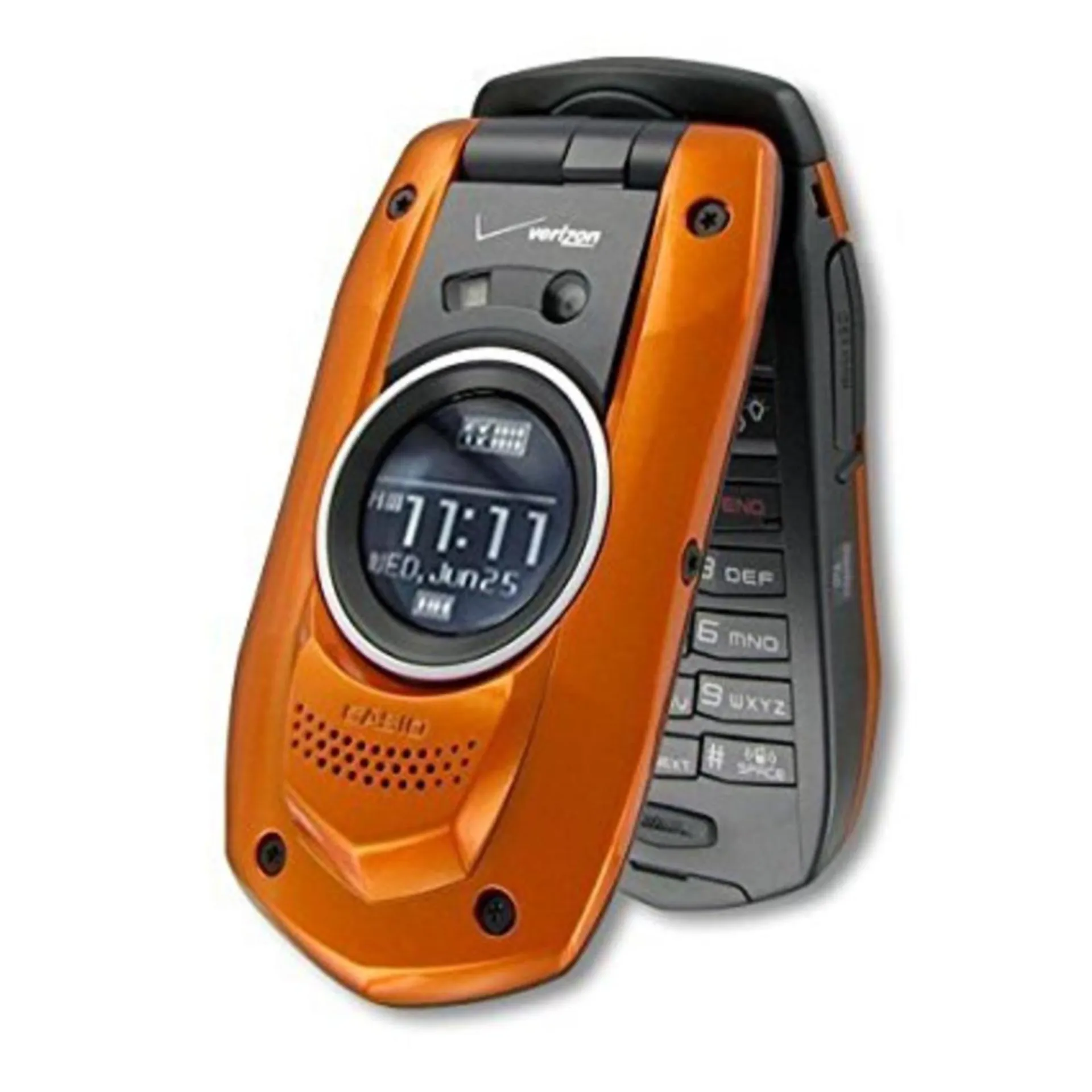 Casio G'zOne Boulder Cellphone with Vcast for Verizon - Orange