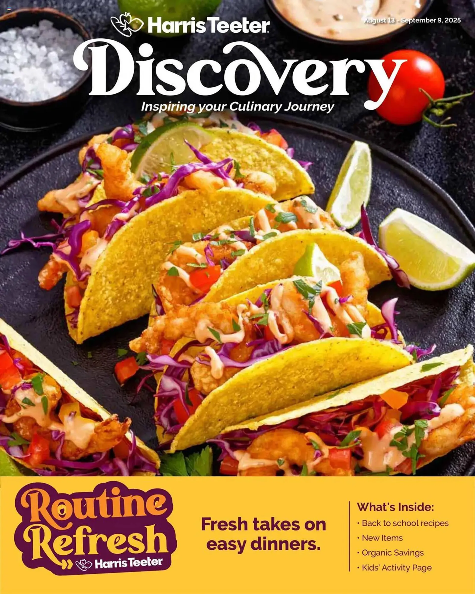 Weekly ad Harris Teeter Weekly Ad from August 13 to September 9 2025 - Page 1