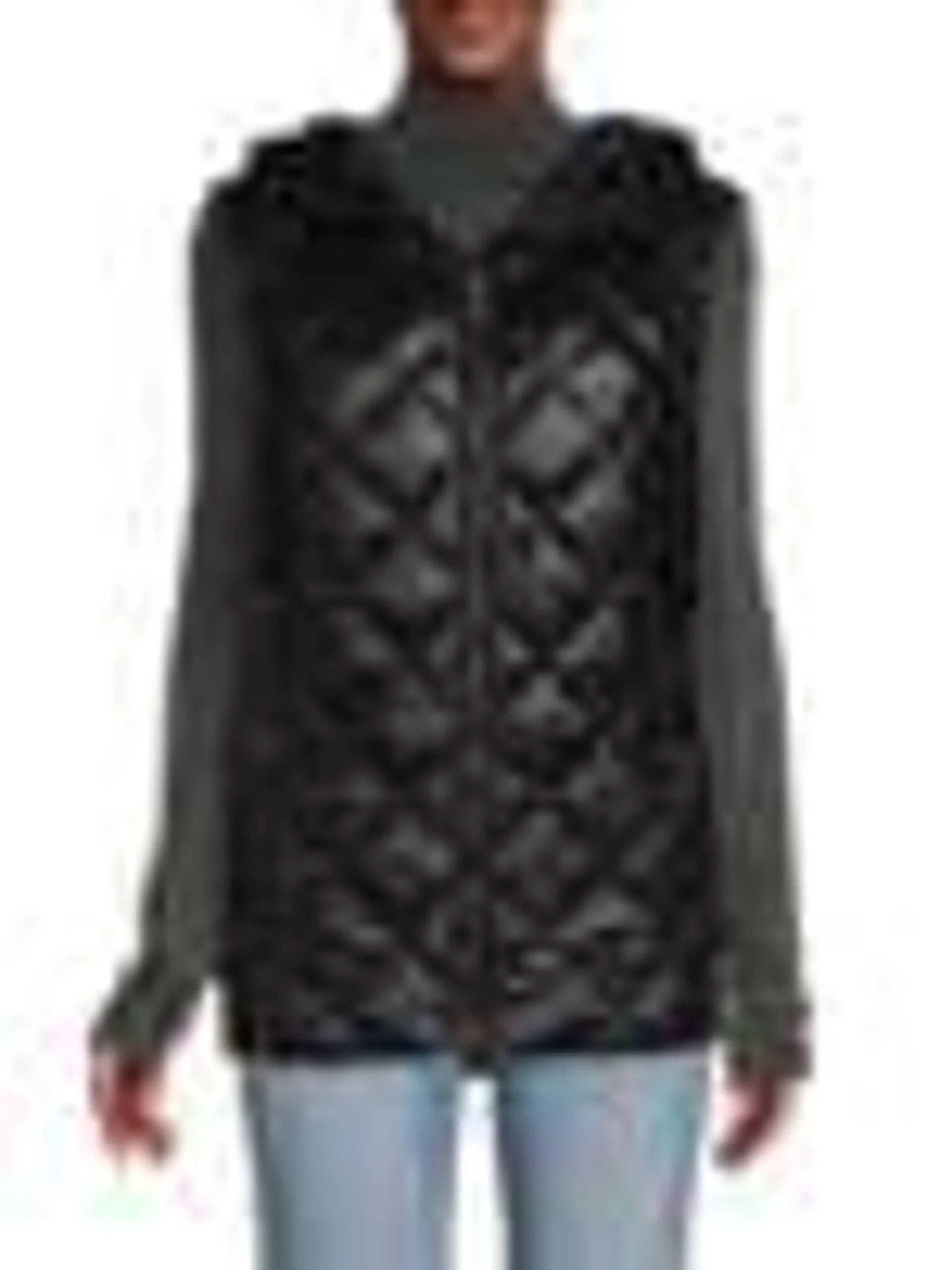 Hooded Quilted Vest