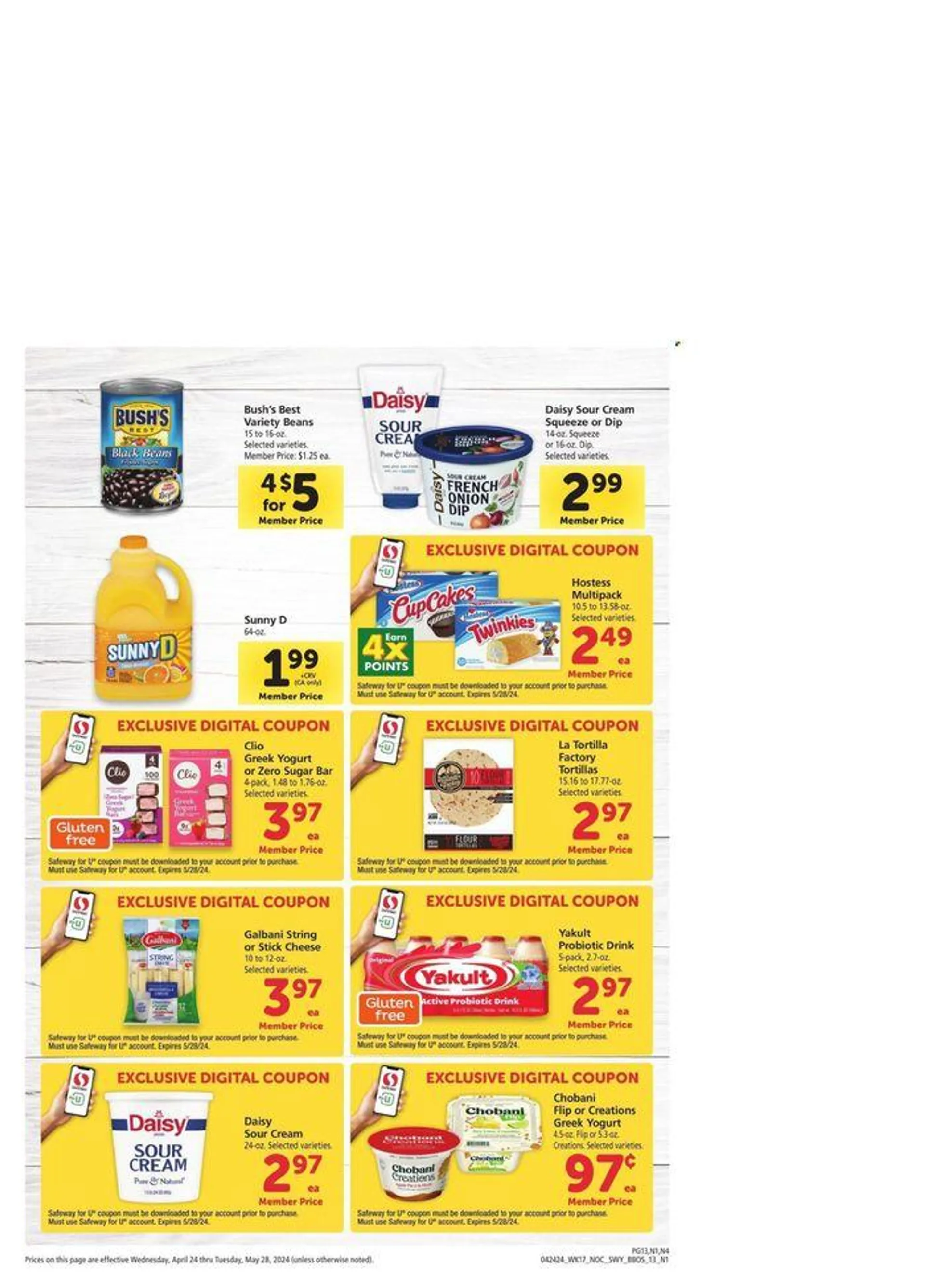 Weekly ad Weekly Add Safeway from April 25 to May 28 2024 - Page 4