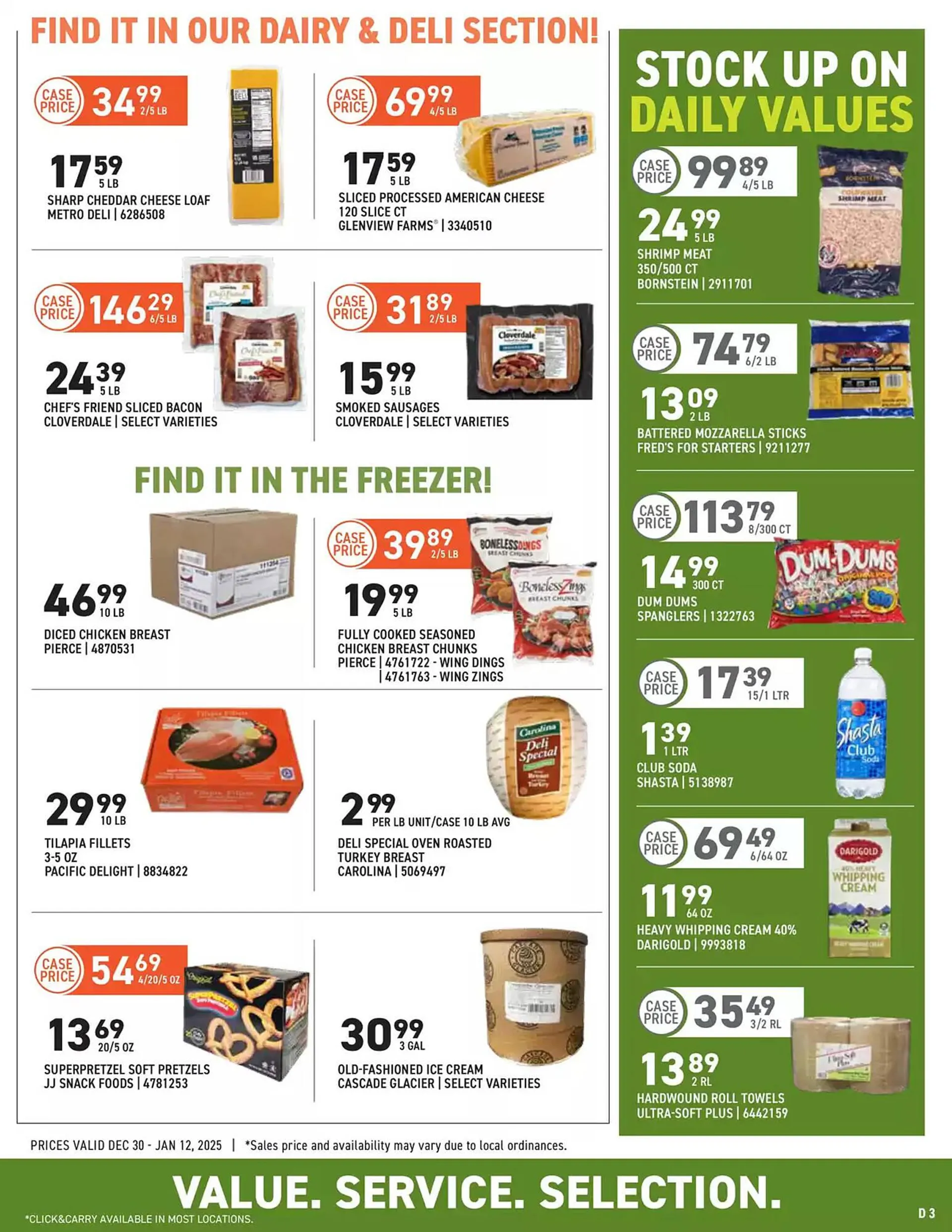Weekly ad US Foods Chef's Store Weekly Ad from December 30 to January 13 2025 - Page 3