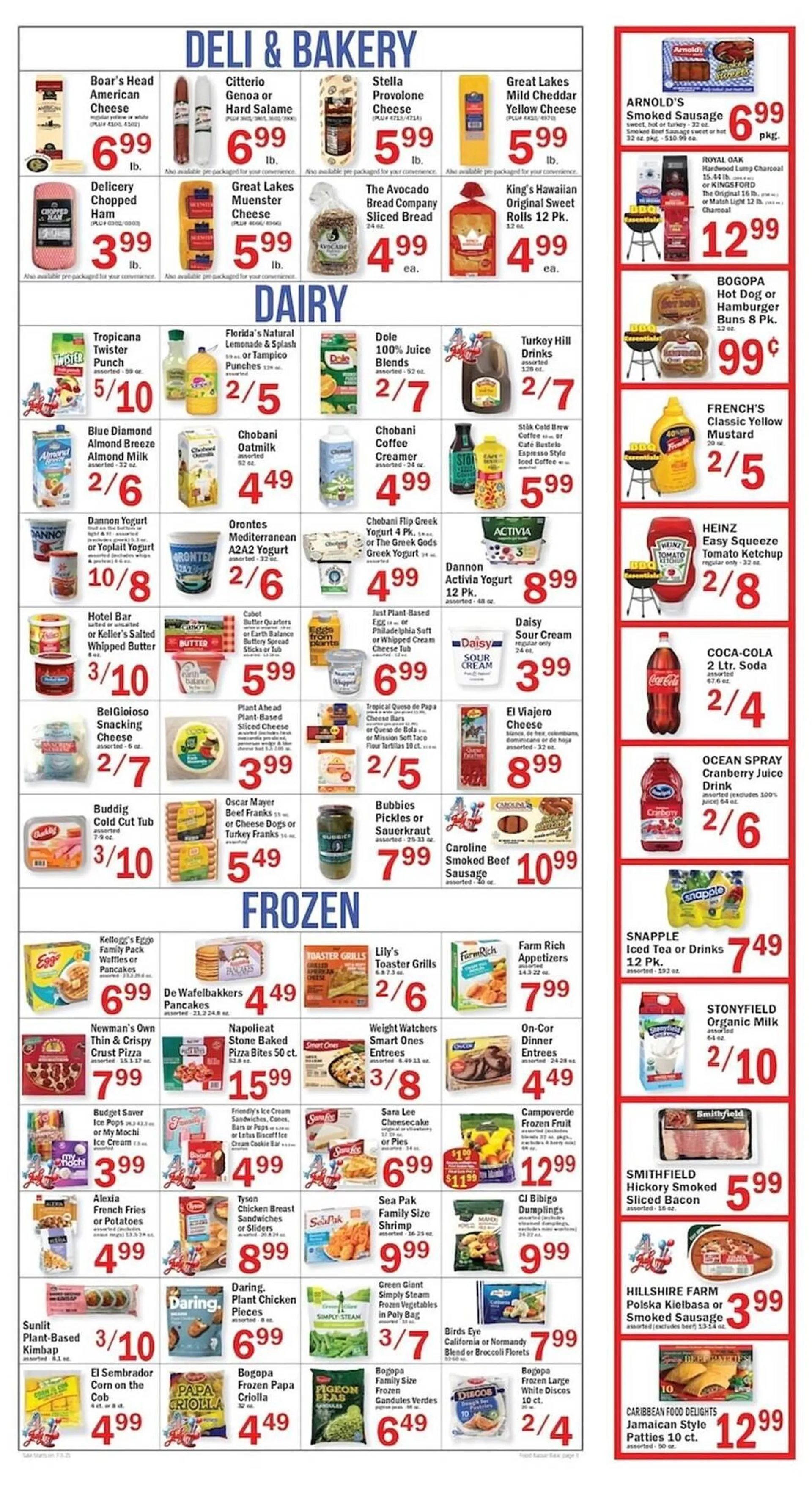 Weekly ad Food Bazaar Weekly Ad from July 3 to July 9 2025 - Page 3