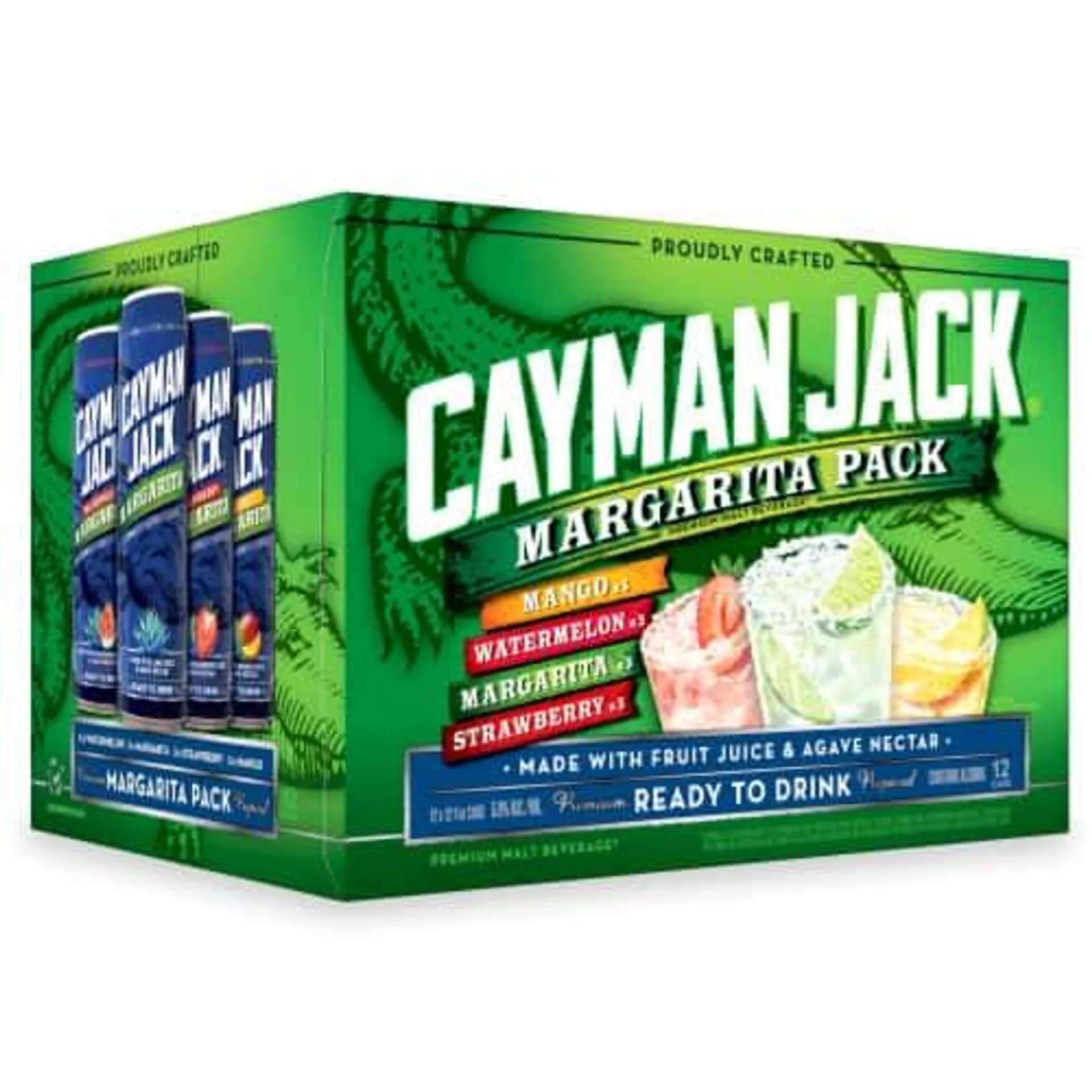 Cayman Jack Margarita Ready to Drink Cocktail Variety Pack