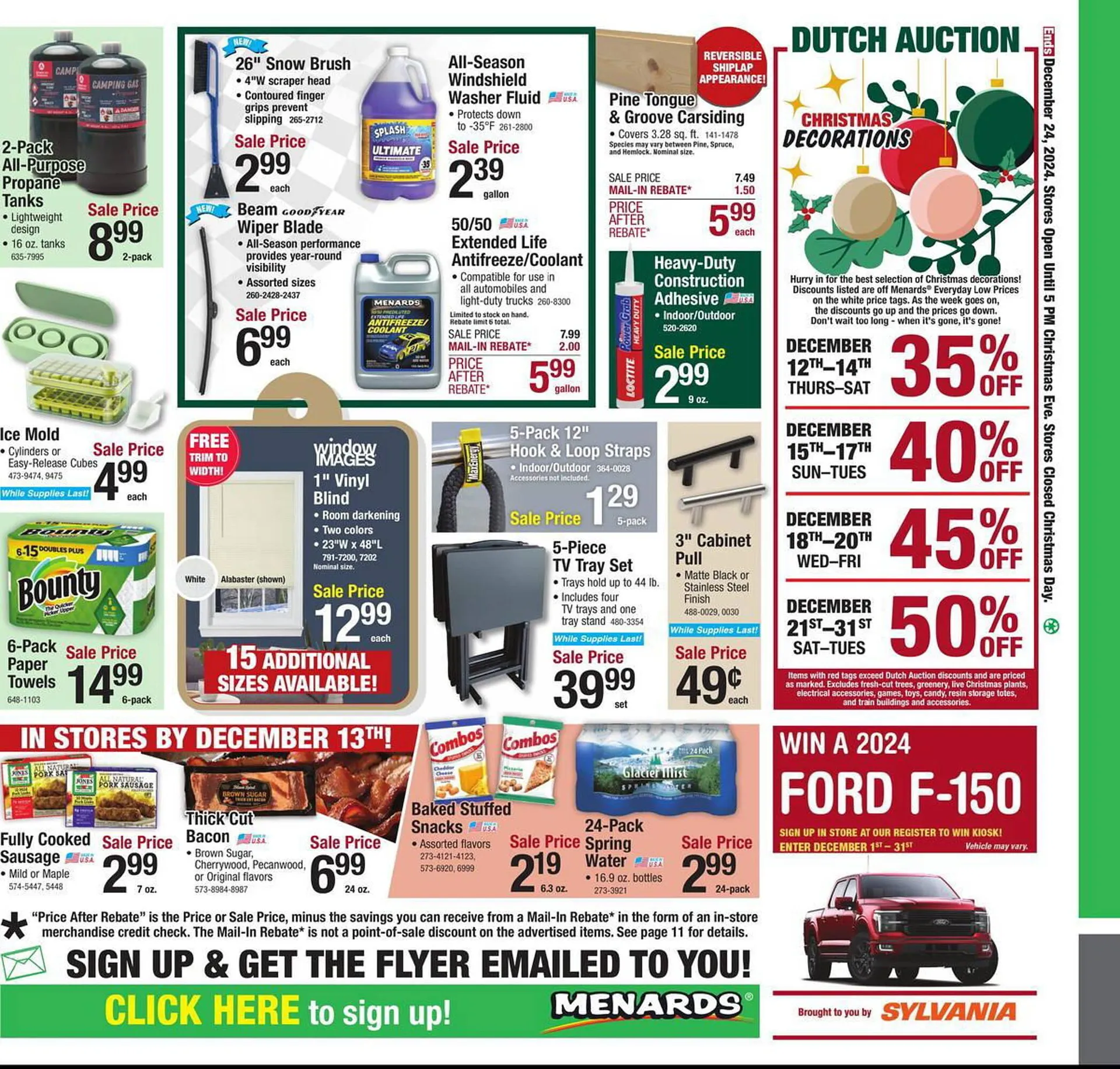 Weekly ad Menards Weekly Ad from December 12 to December 24 2024 - Page 24