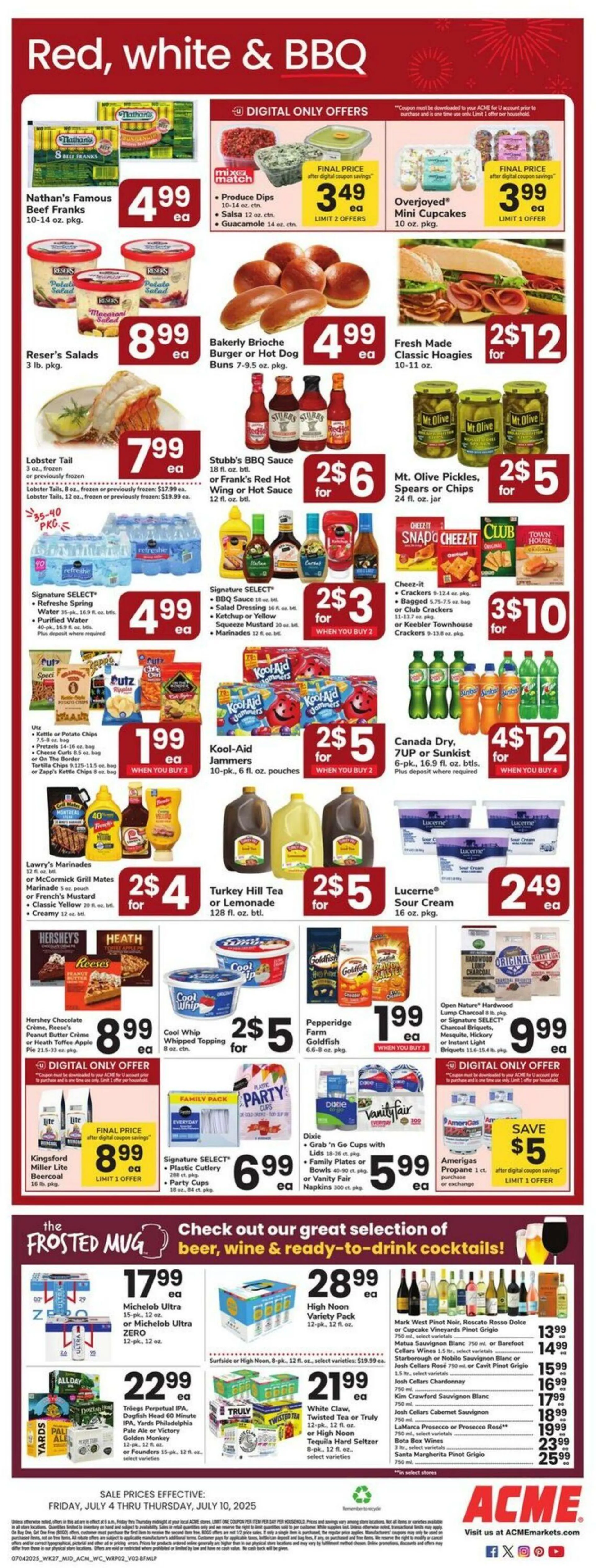 Weekly ad Acme Current weekly ad from July 4 to July 10 2025 - Page 2