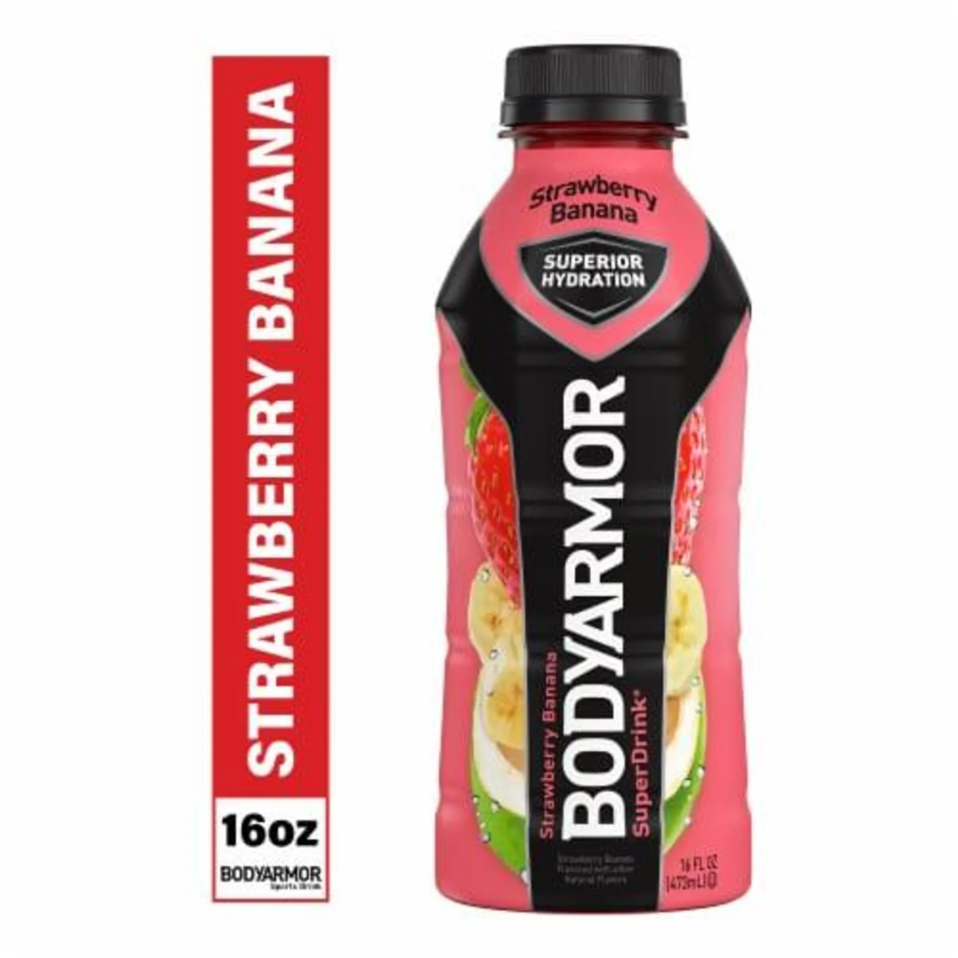 BODYARMOR SuperDrink Strawberry Banana Sports Drink Bottle