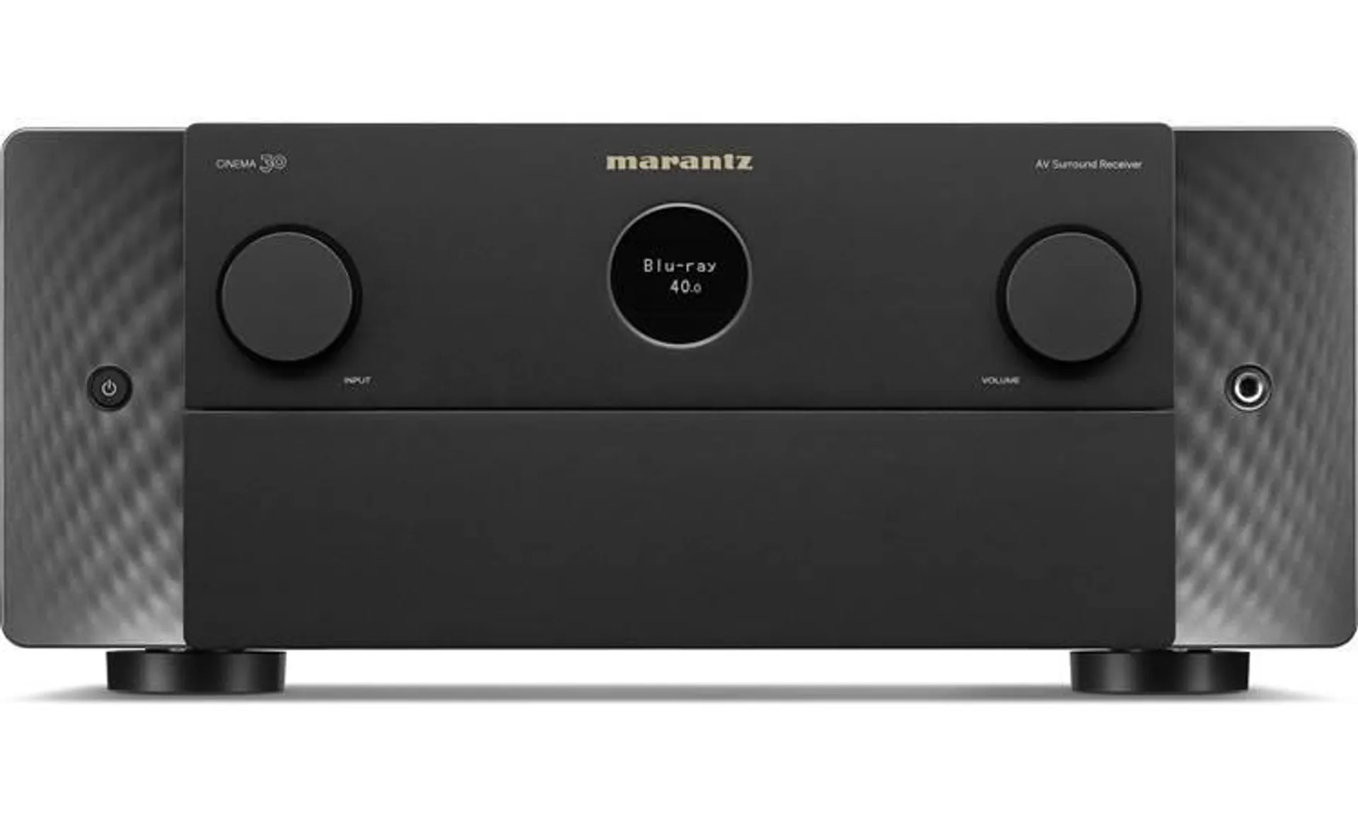 Marantz Cinema 30 11.4-channel home theater receiver with Dolby Atmos®, Bluetooth®, Apple AirPlay® 2, and Amazon Alexa compatibility (Black)