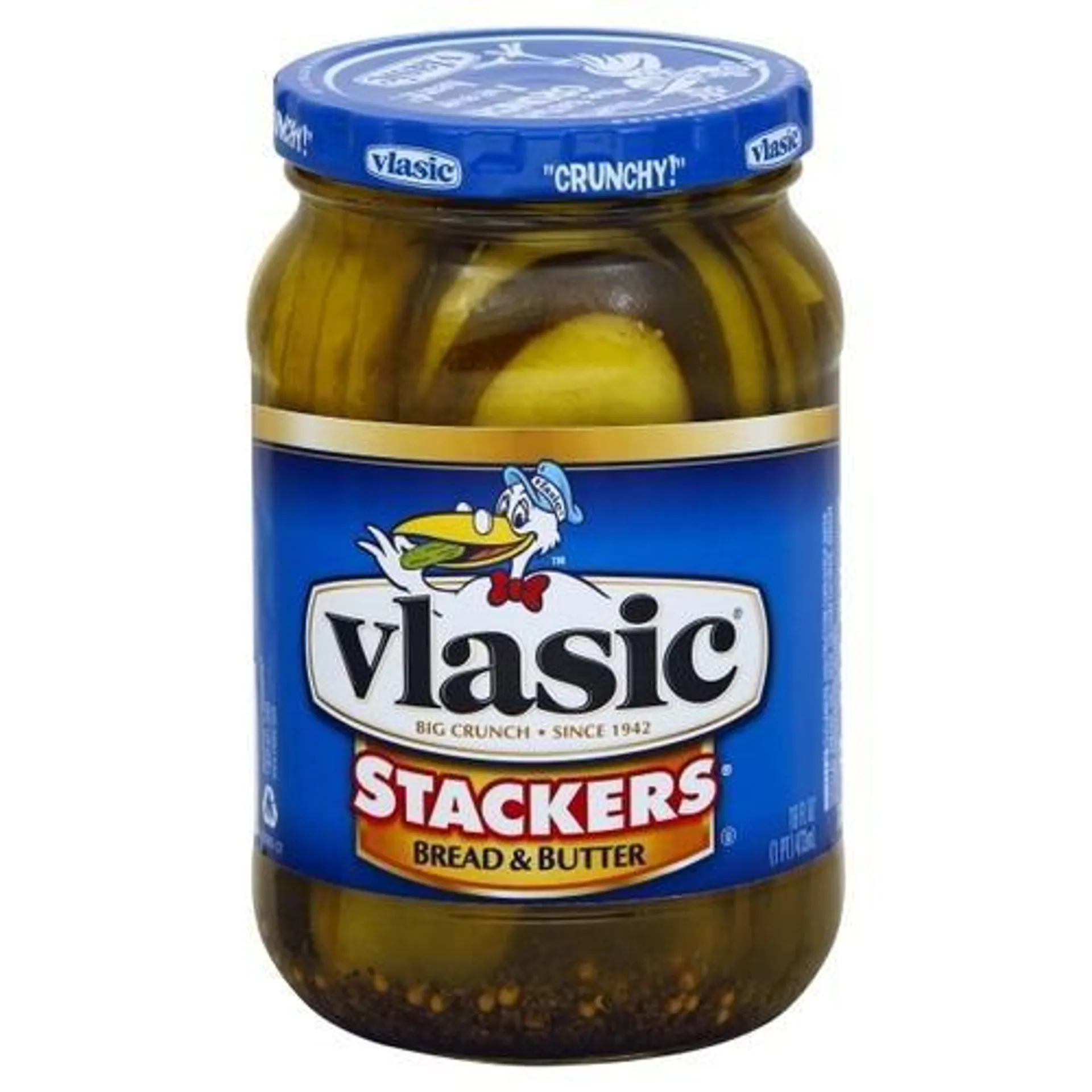 VLASIC BREAD AND BUTTER PICKLES STAC