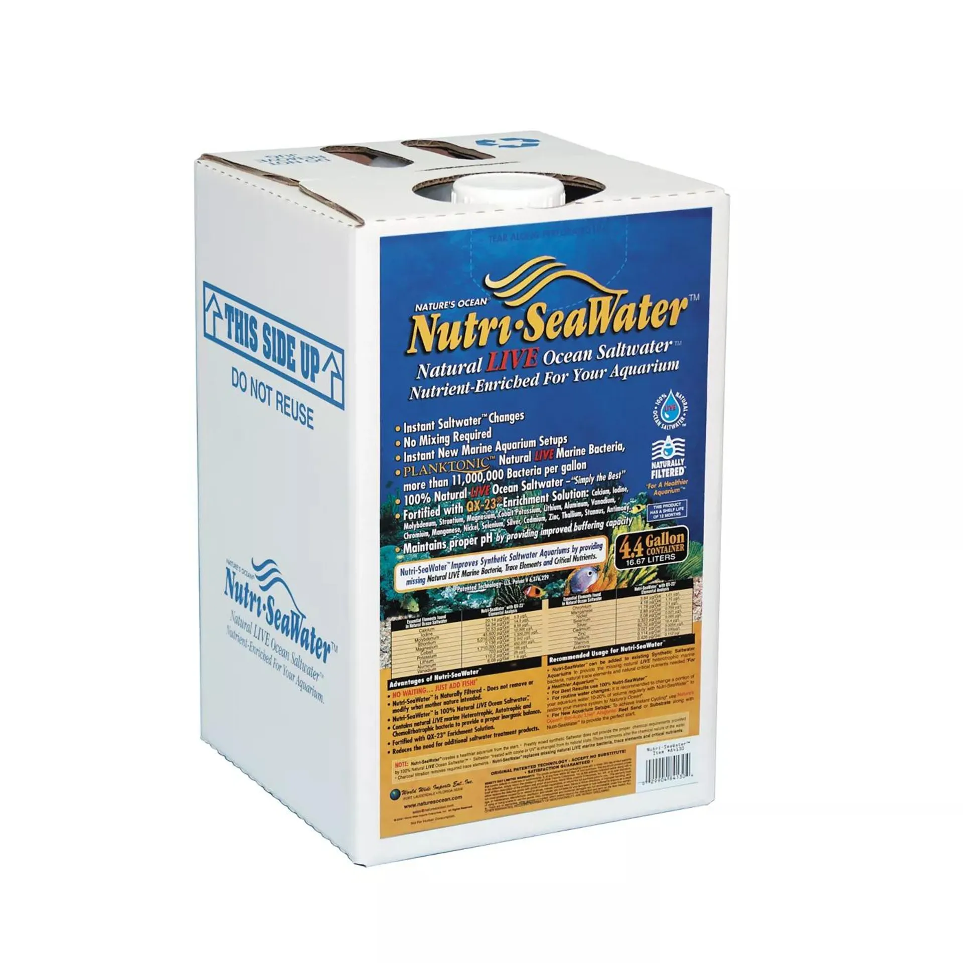 Nature's Ocean Live Nutri-Seawater