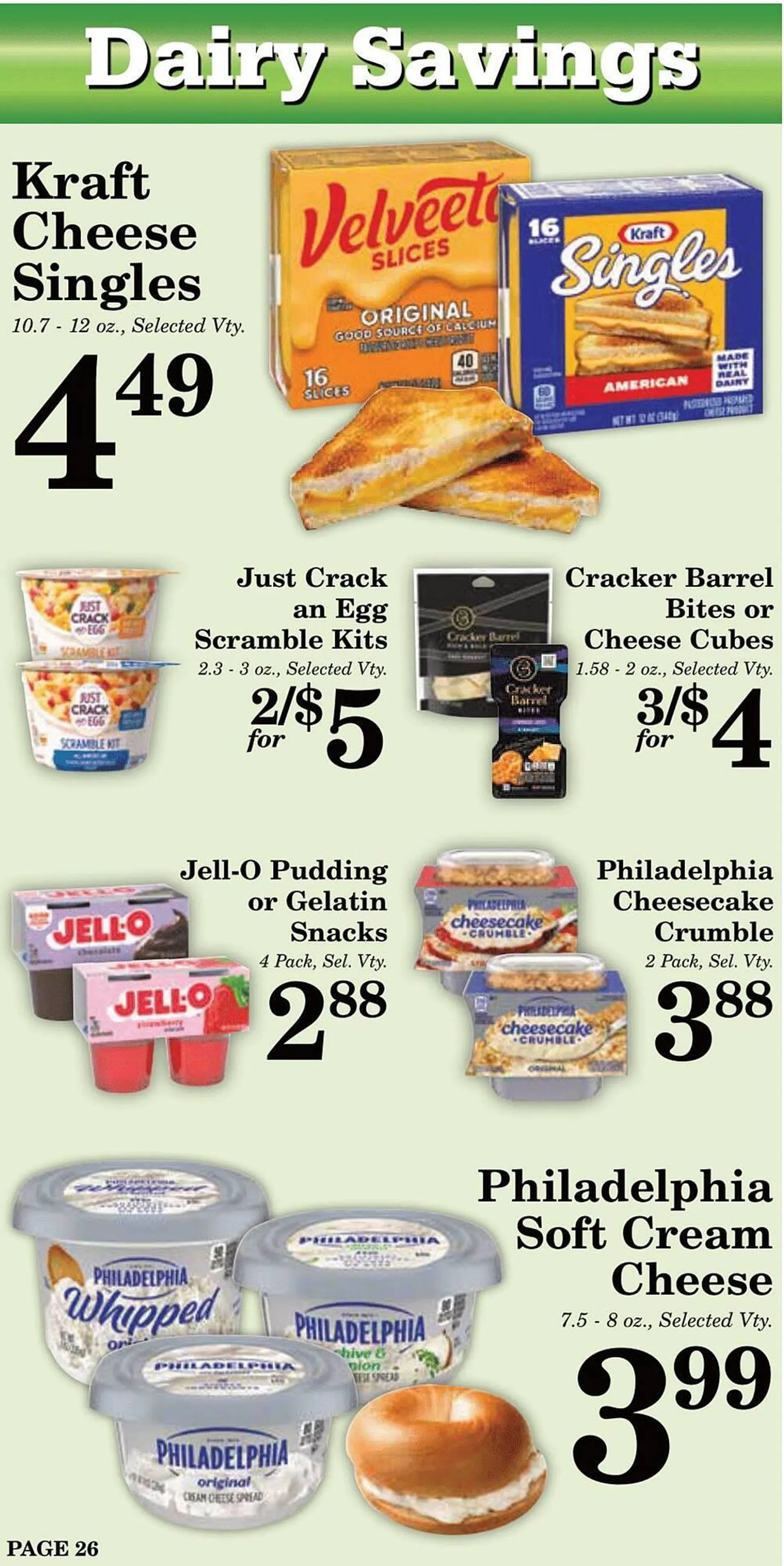 Weekly ad Harvest Foods ad from June 26 to July 30 2024 - Page 26