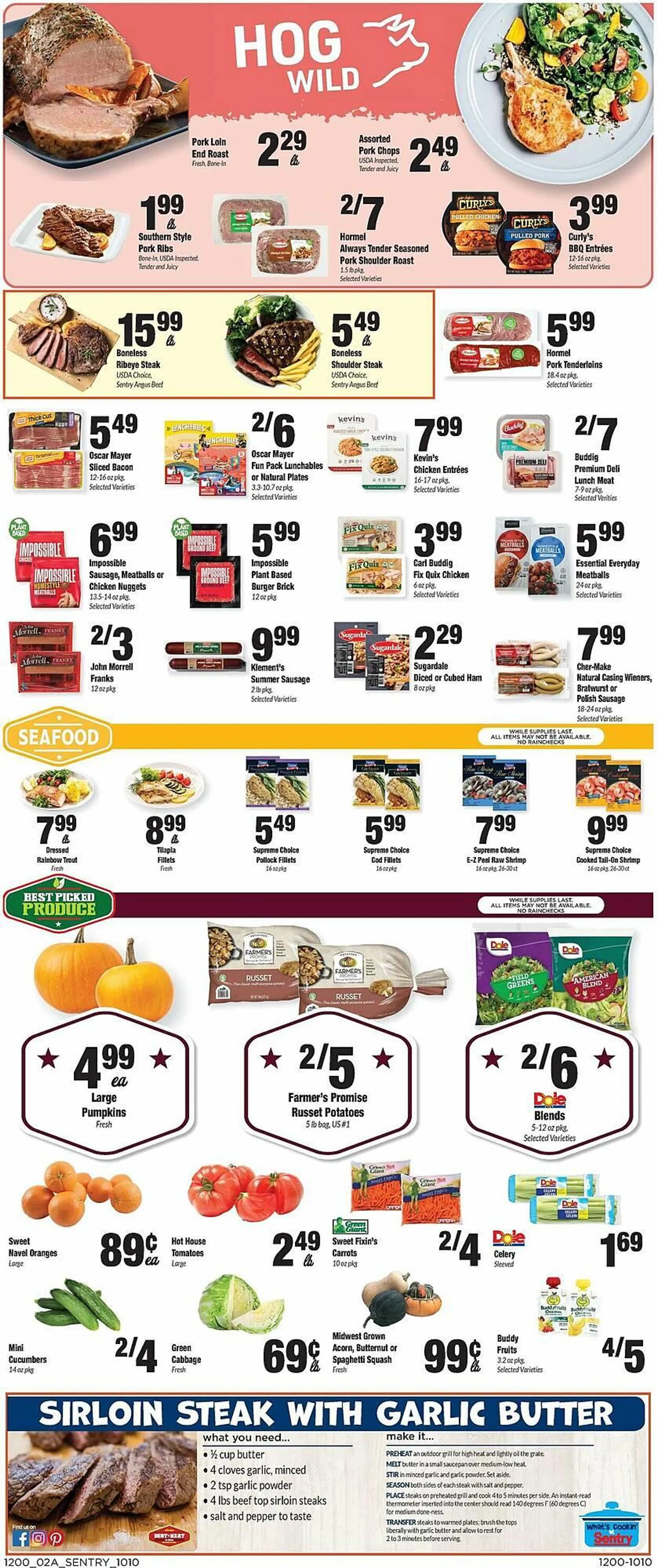 Weekly ad Sentry Weekly Ad from October 10 to October 16 2024 - Page 2