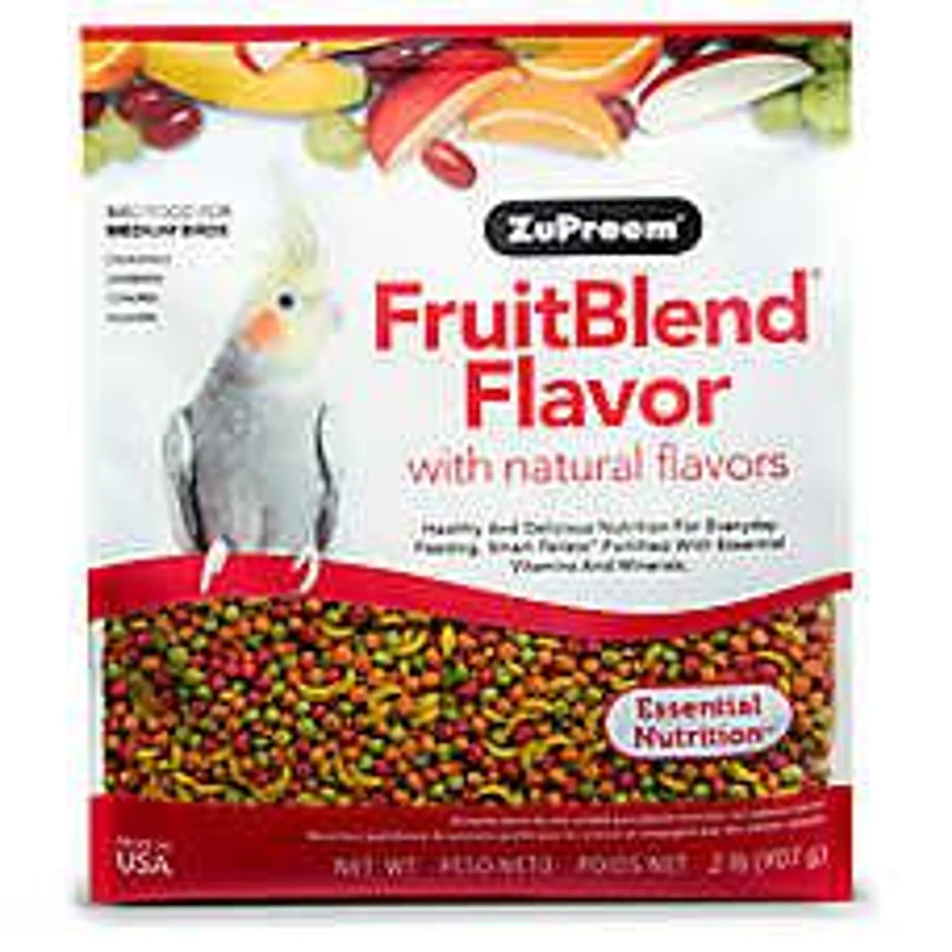 ZuPreem ® FruitBlend Medium Bird Food