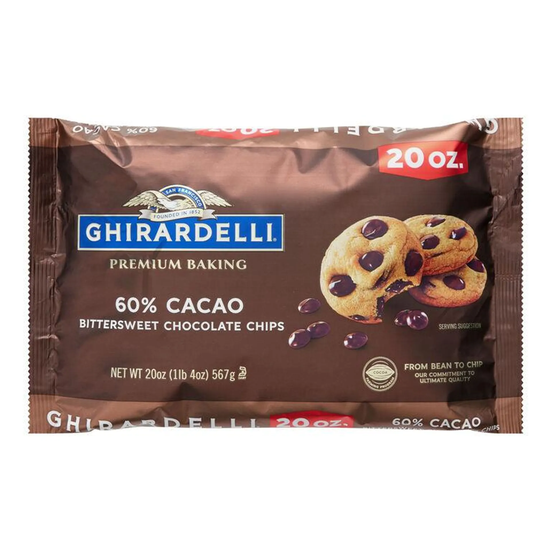 Ghirardelli 60% Cacao Bittersweet Chocolate Chips