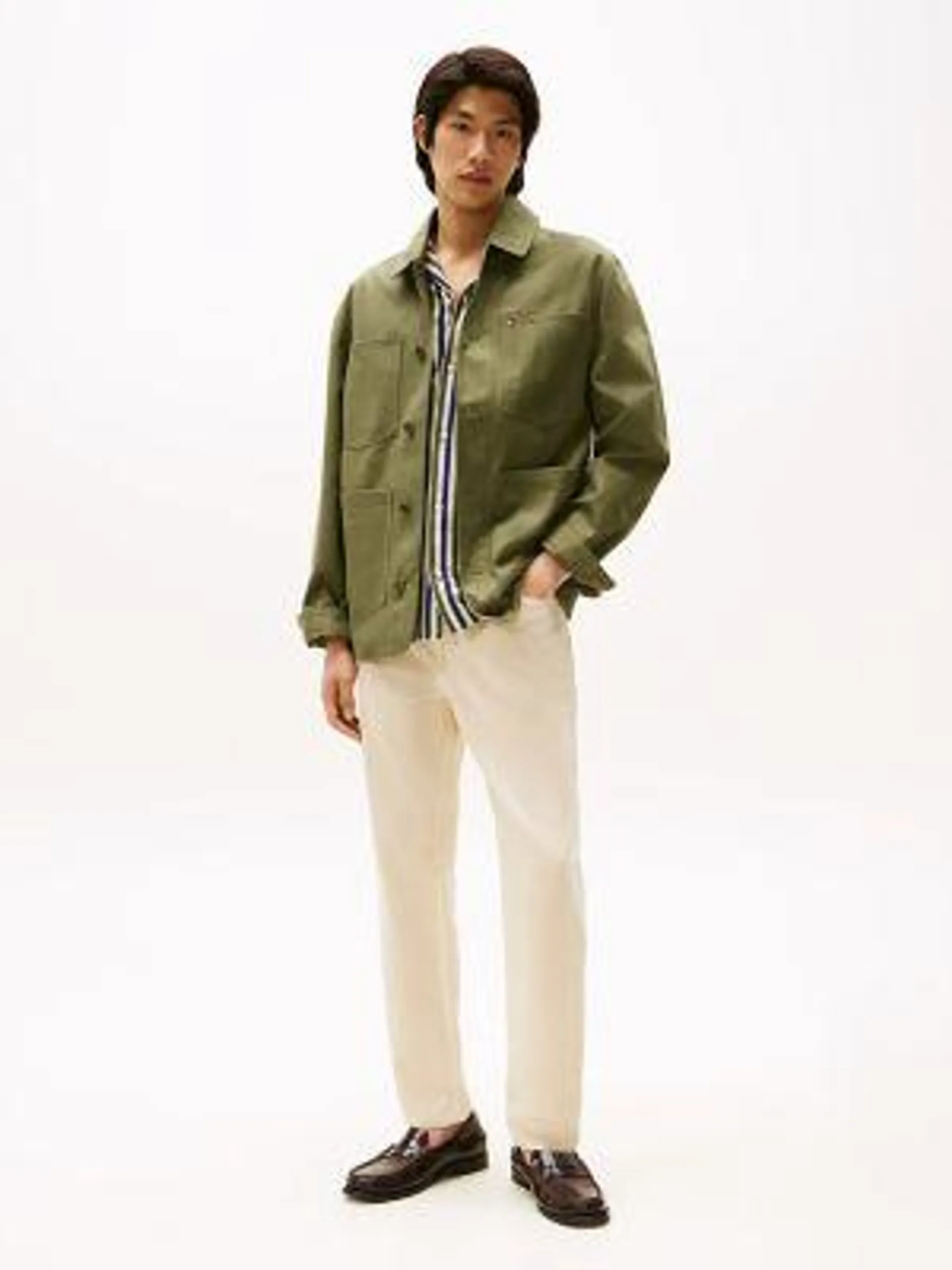 Off-White Tapered Relaxed-Fit Jean