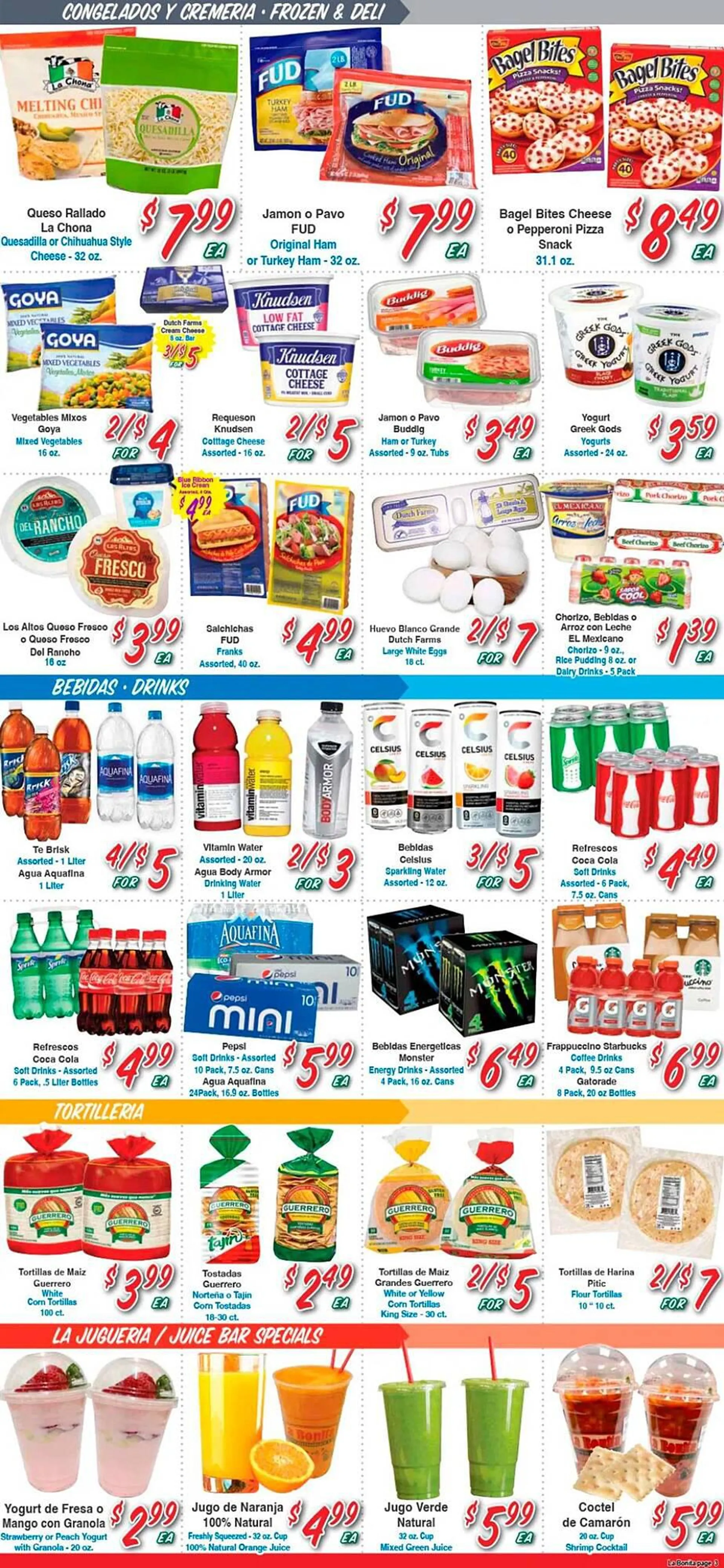 La Bonita Supermarkets Weekly Ad valid until January 9, 2024