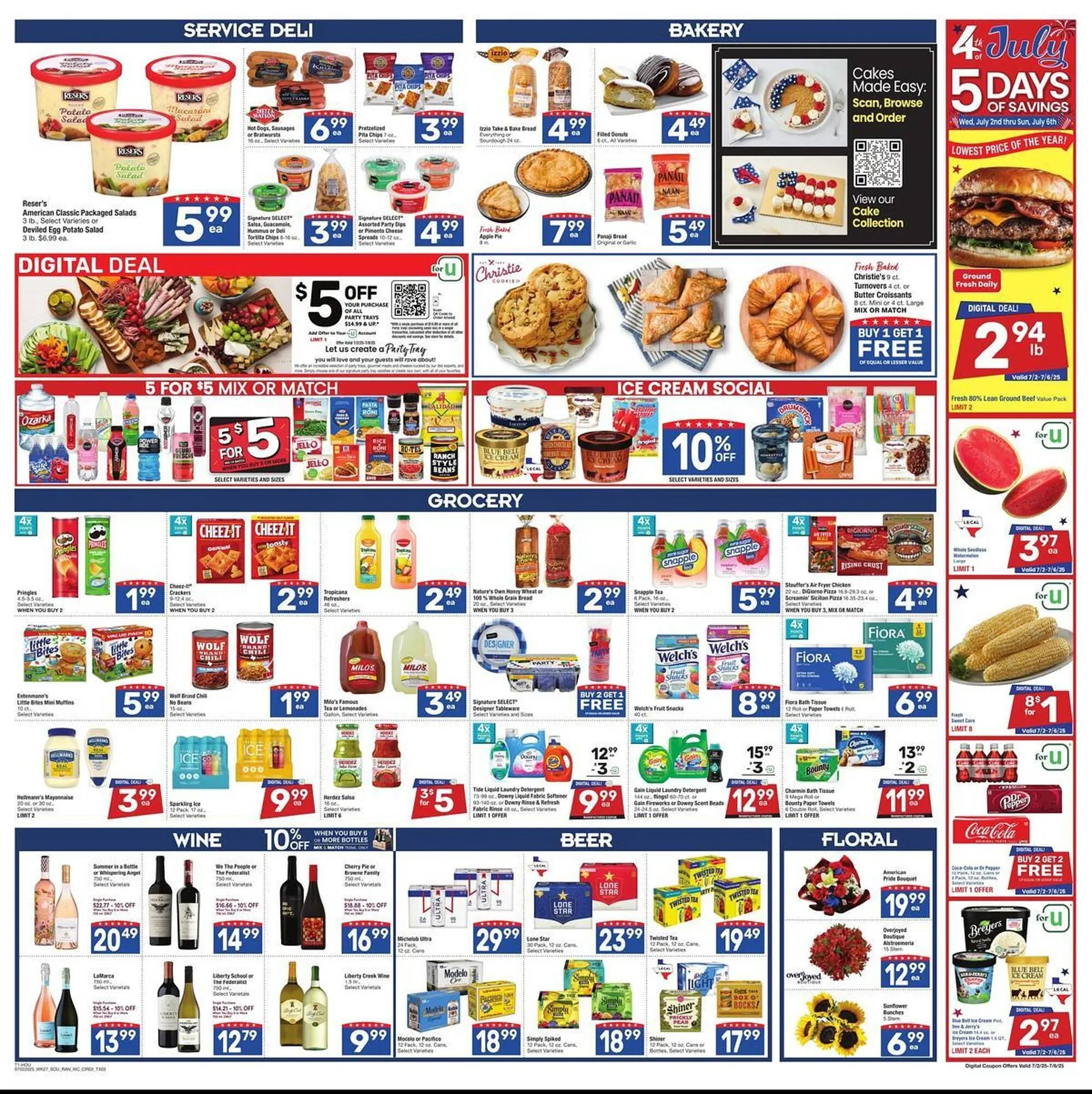 Weekly ad Randalls Weekly Ad from July 2 to July 11 2025 - Page 2