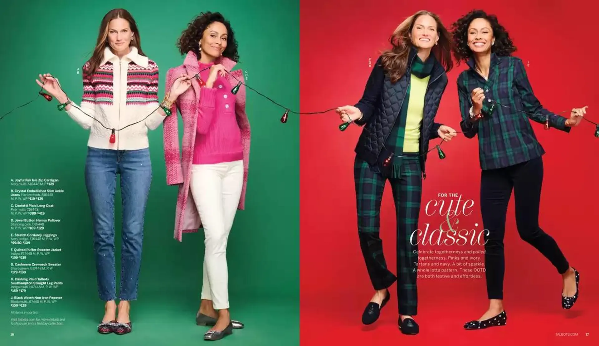 Weekly ad Talbots Holiday Wishlist from December 7 to December 21 2024 - Page 9