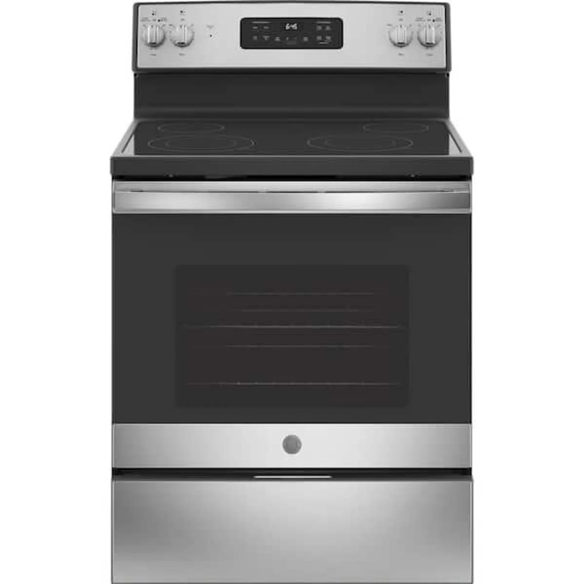 30 in. 5.3 cu. ft. Electric Range with Self-Cleaning Oven in Stainless Steel