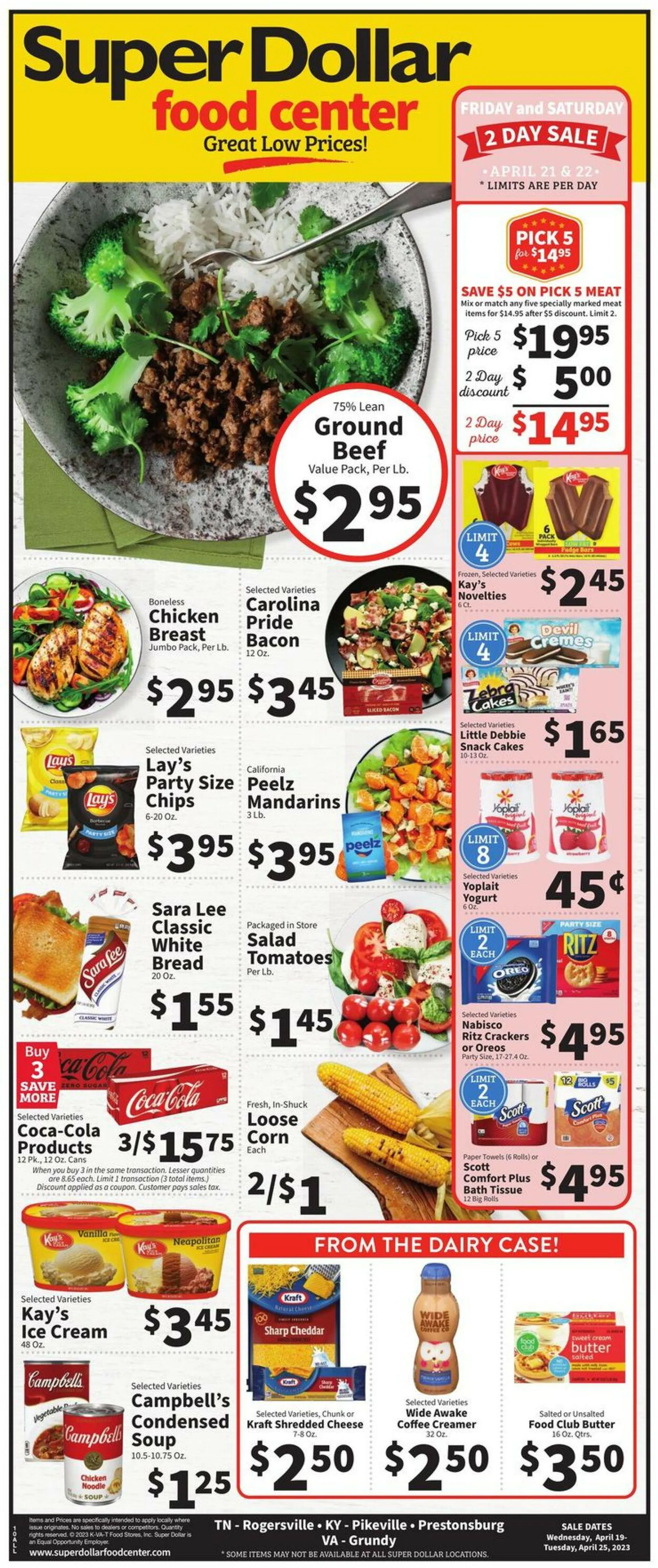 Super Dollar Food Center Current weekly ad - 1