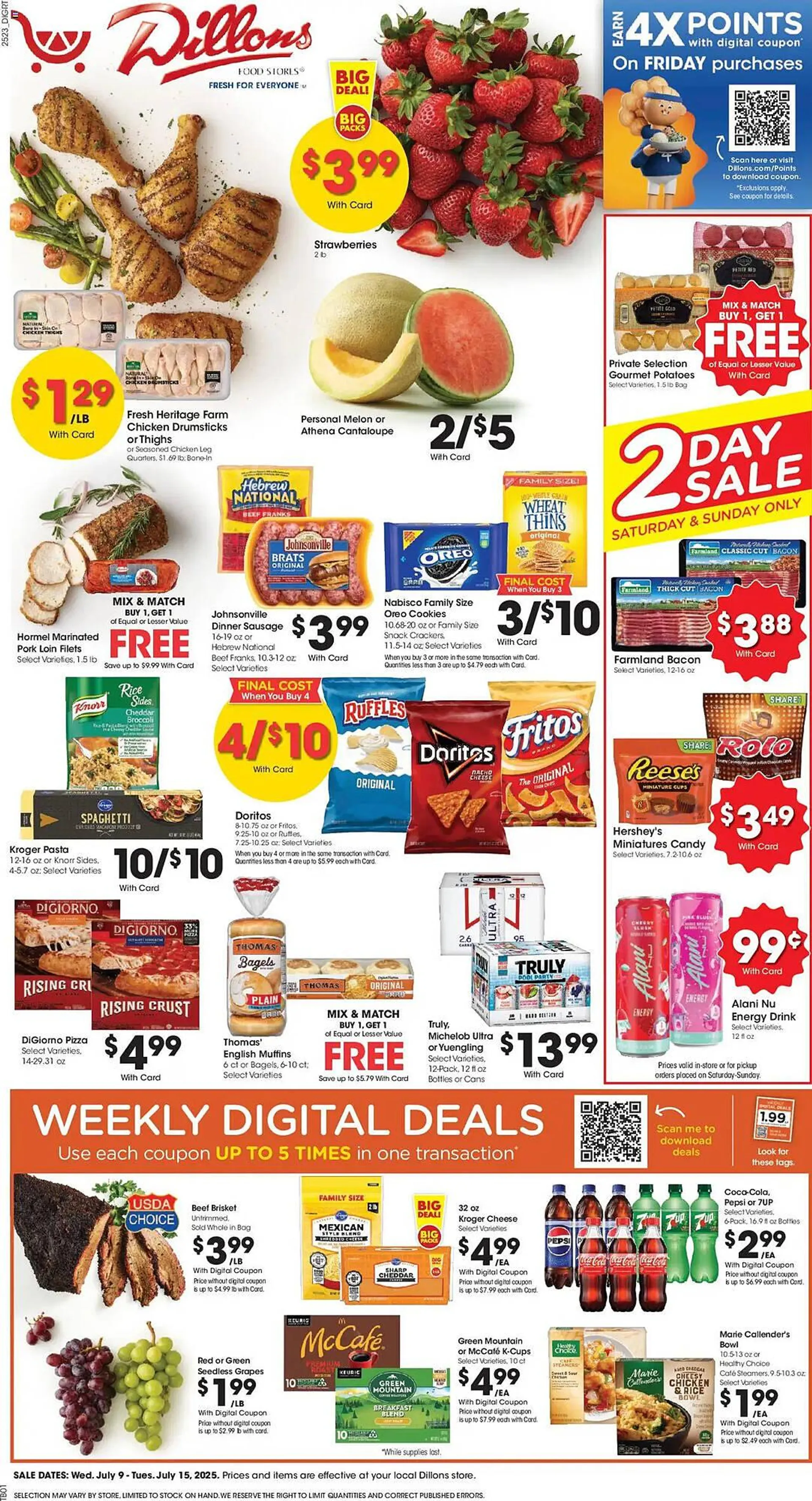 Weekly ad Dillons Weekly Ad from July 9 to July 16 2025 - Page 1