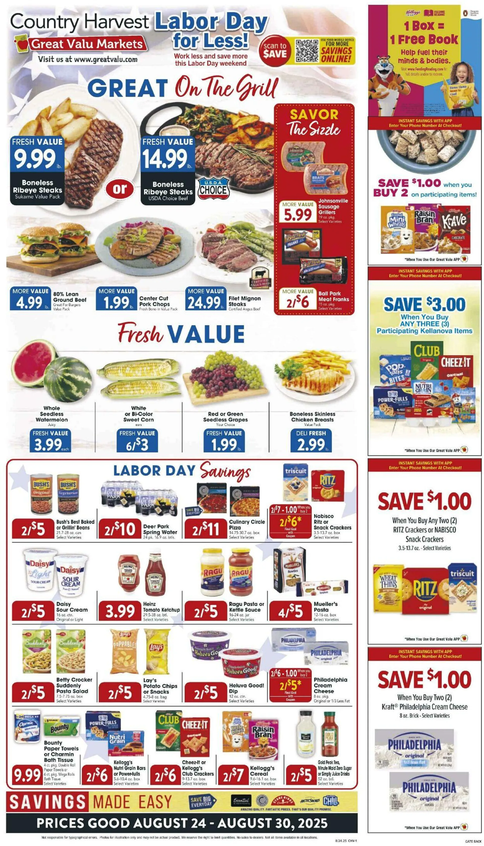 Weekly ad Farm Fresh from August 24 to August 30 2025 - Page 1