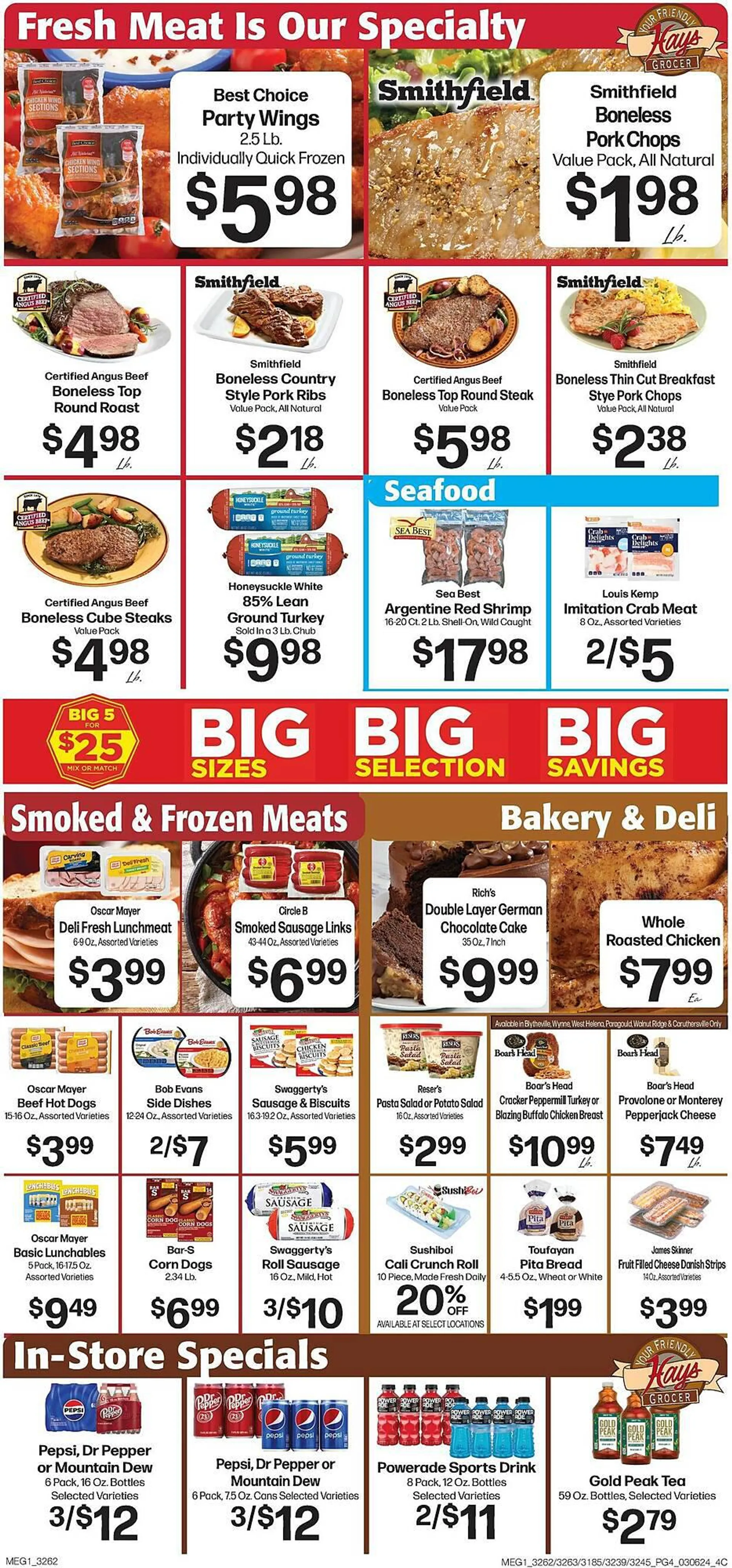 Weekly ad Hays Supermarket Weekly Ad from March 6 to March 12 2024 - Page 6