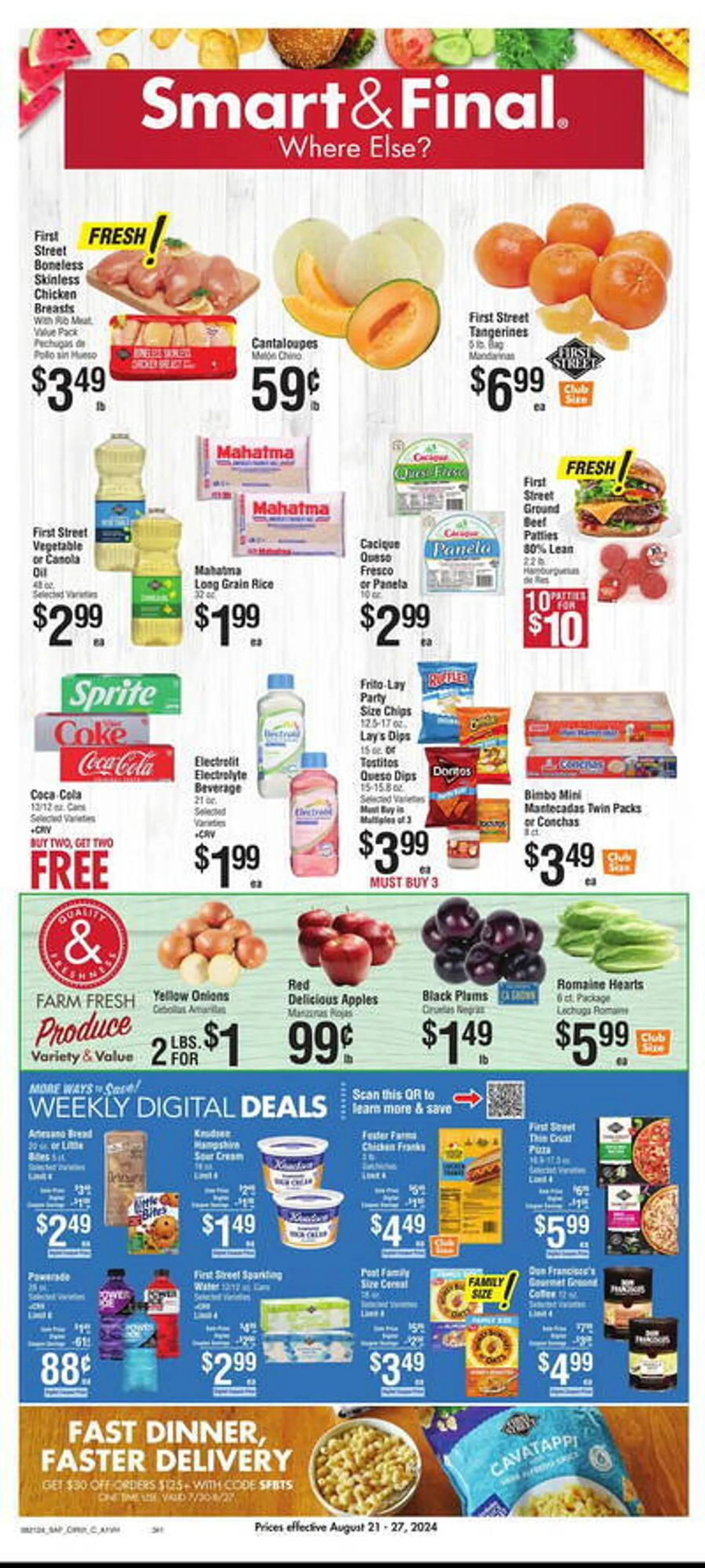 Smart & Final Weekly Ad - 1