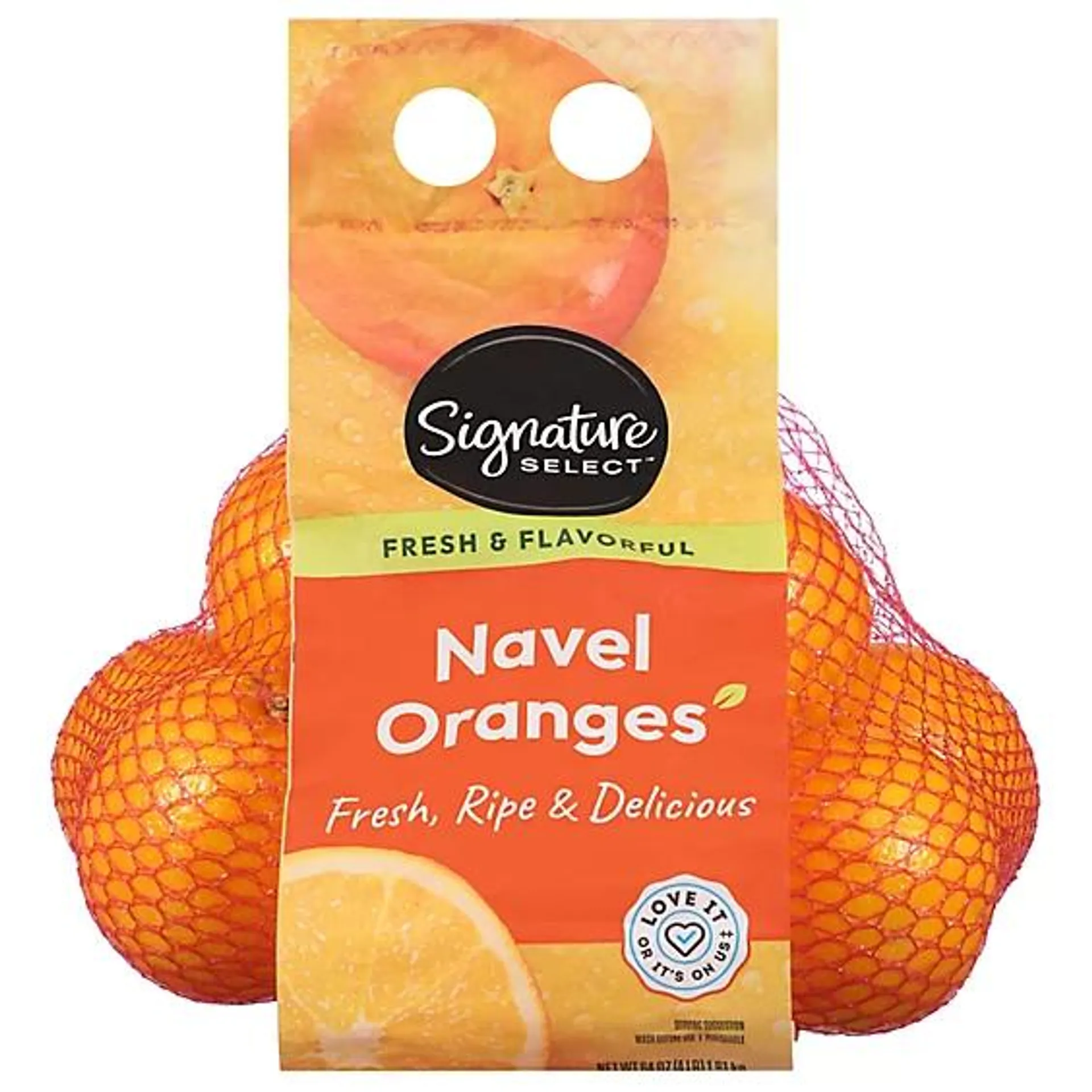 Navel Oranges Prepacked Bag - 4 Lb