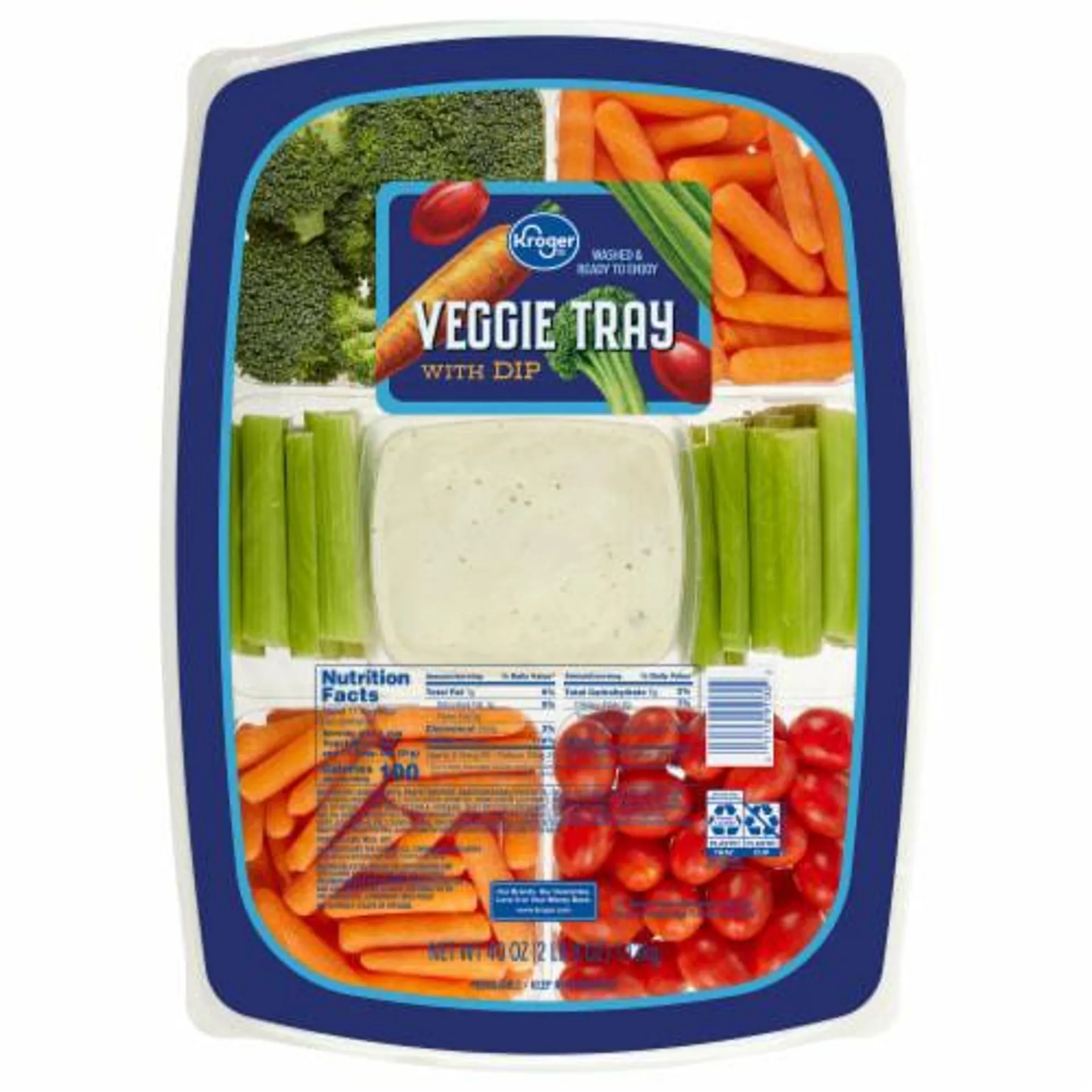 Kroger® Veggie Tray with Dip