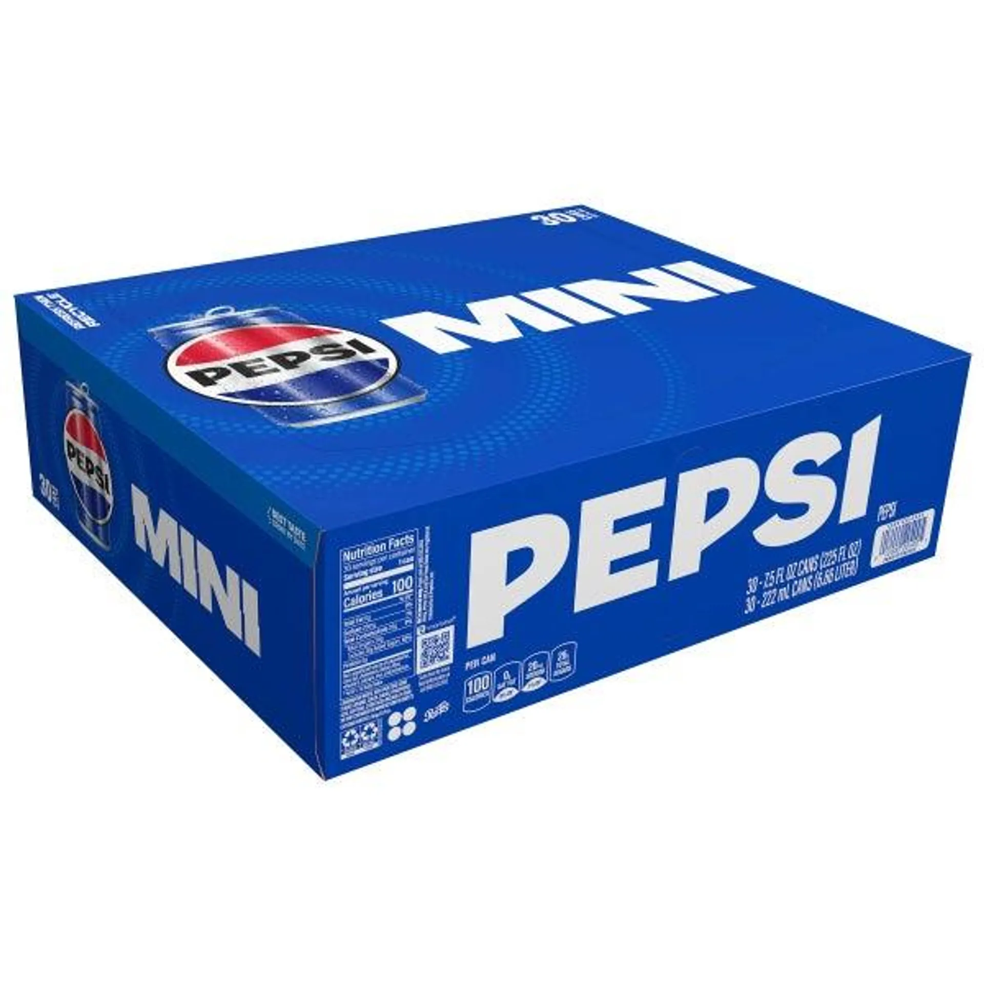 Pepsi Mini, 7.5 fl oz, 30-count