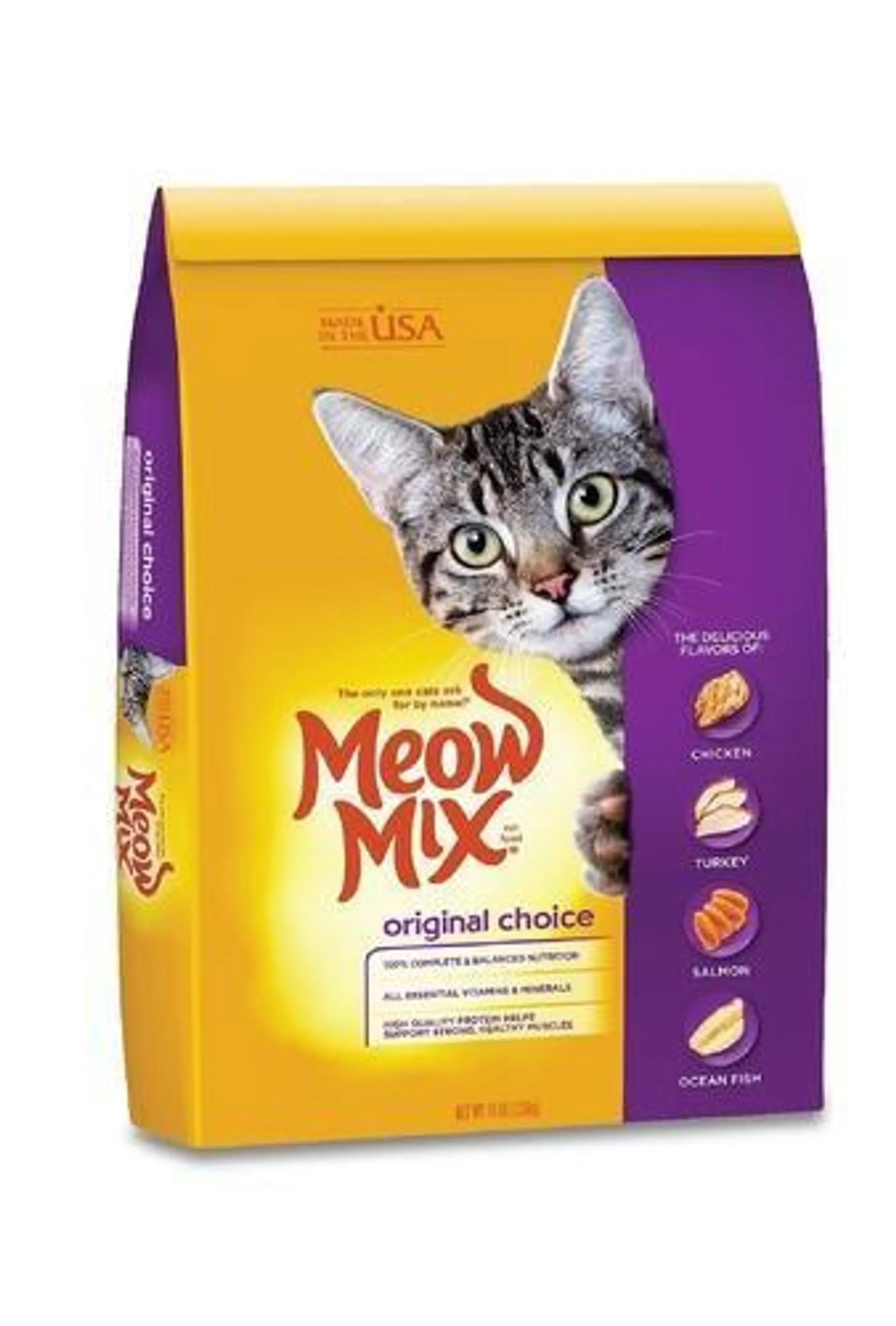 MEOW MIX CAT FOOD ORIGINAL