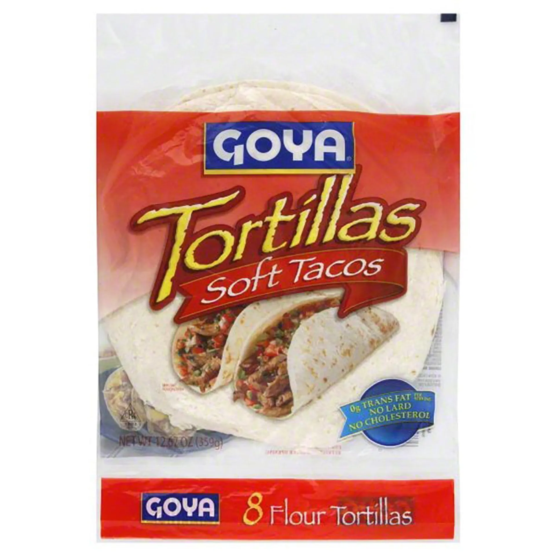 Goya Flour Tortillas 8ct 358g