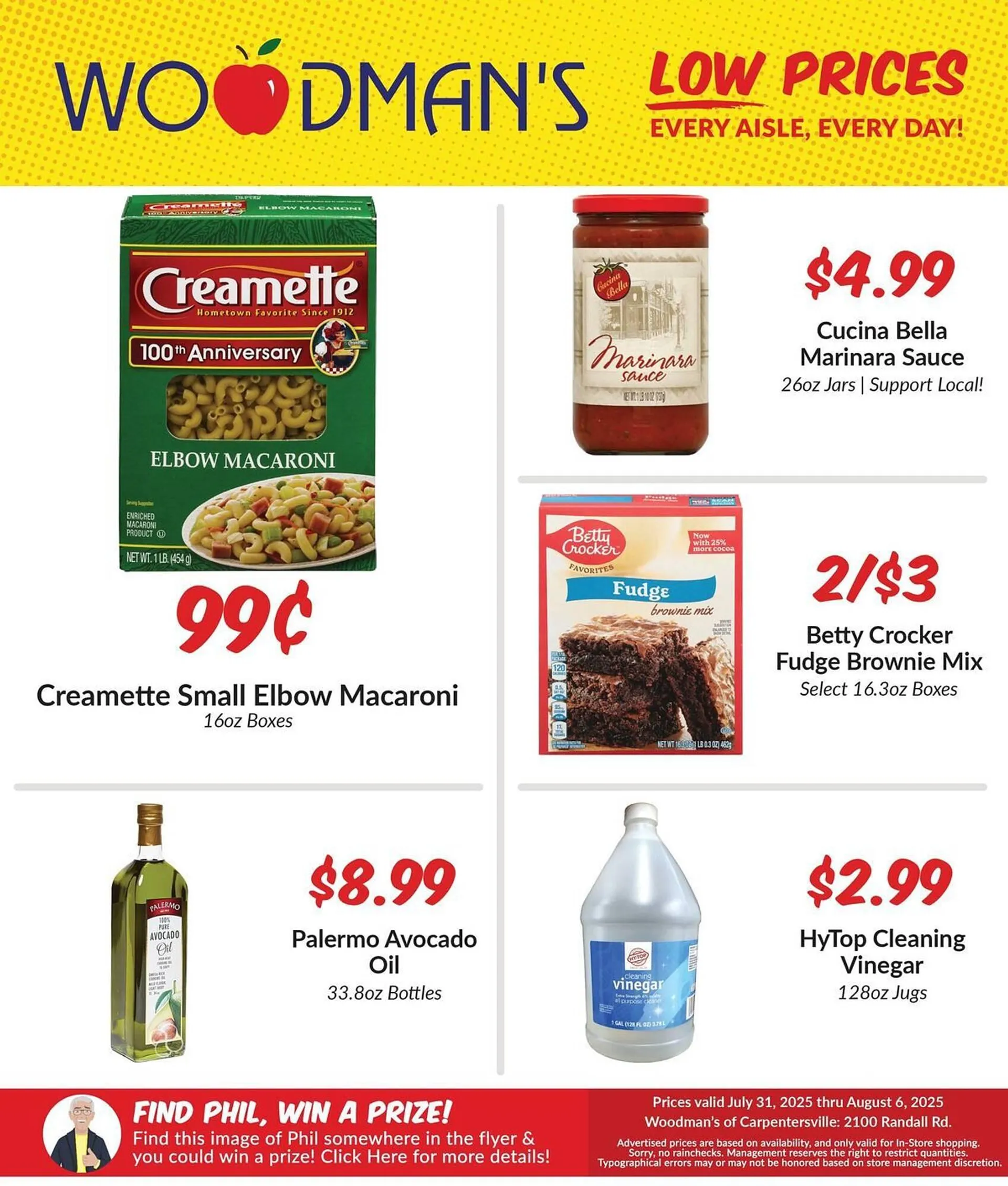 Weekly ad Woodman's Weekly Ad from July 31 to August 6 2025 - Page 1
