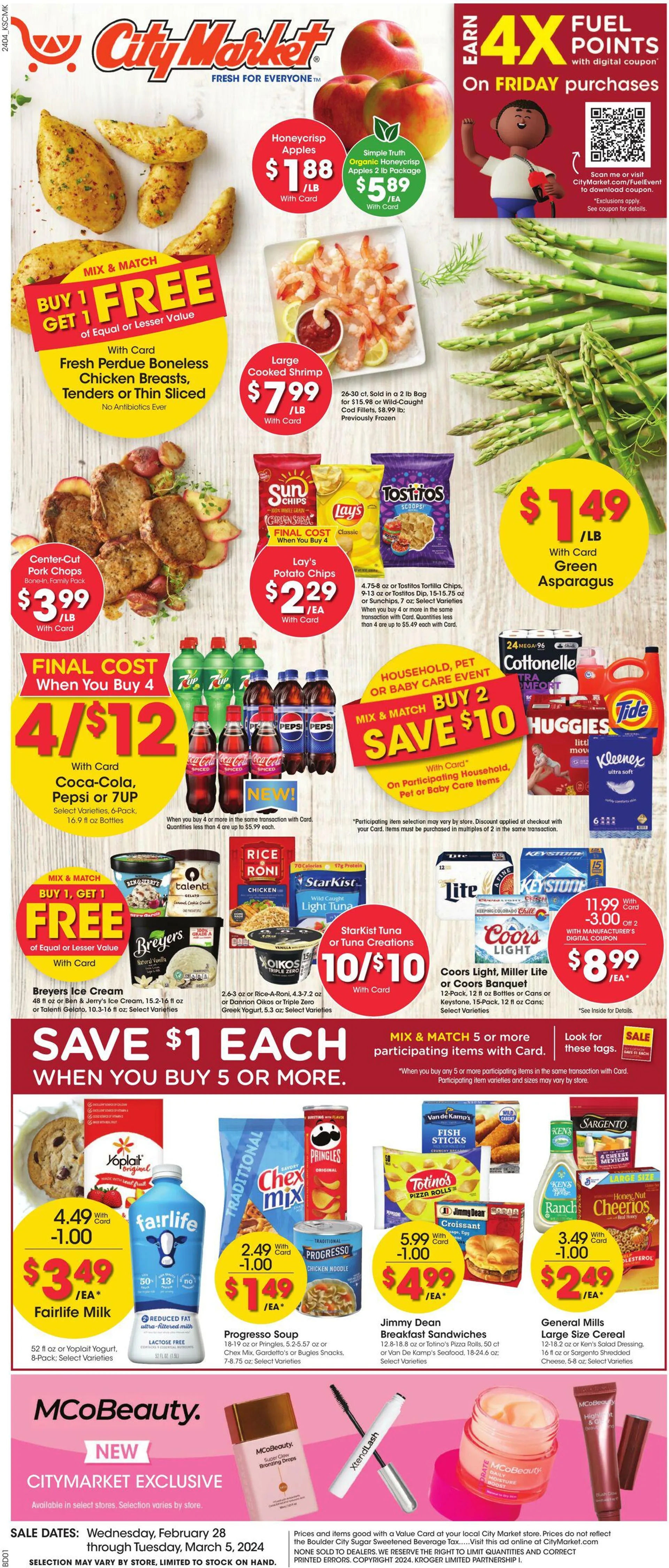 Weekly ad City Market from February 28 to March 5 2024 - Page 1