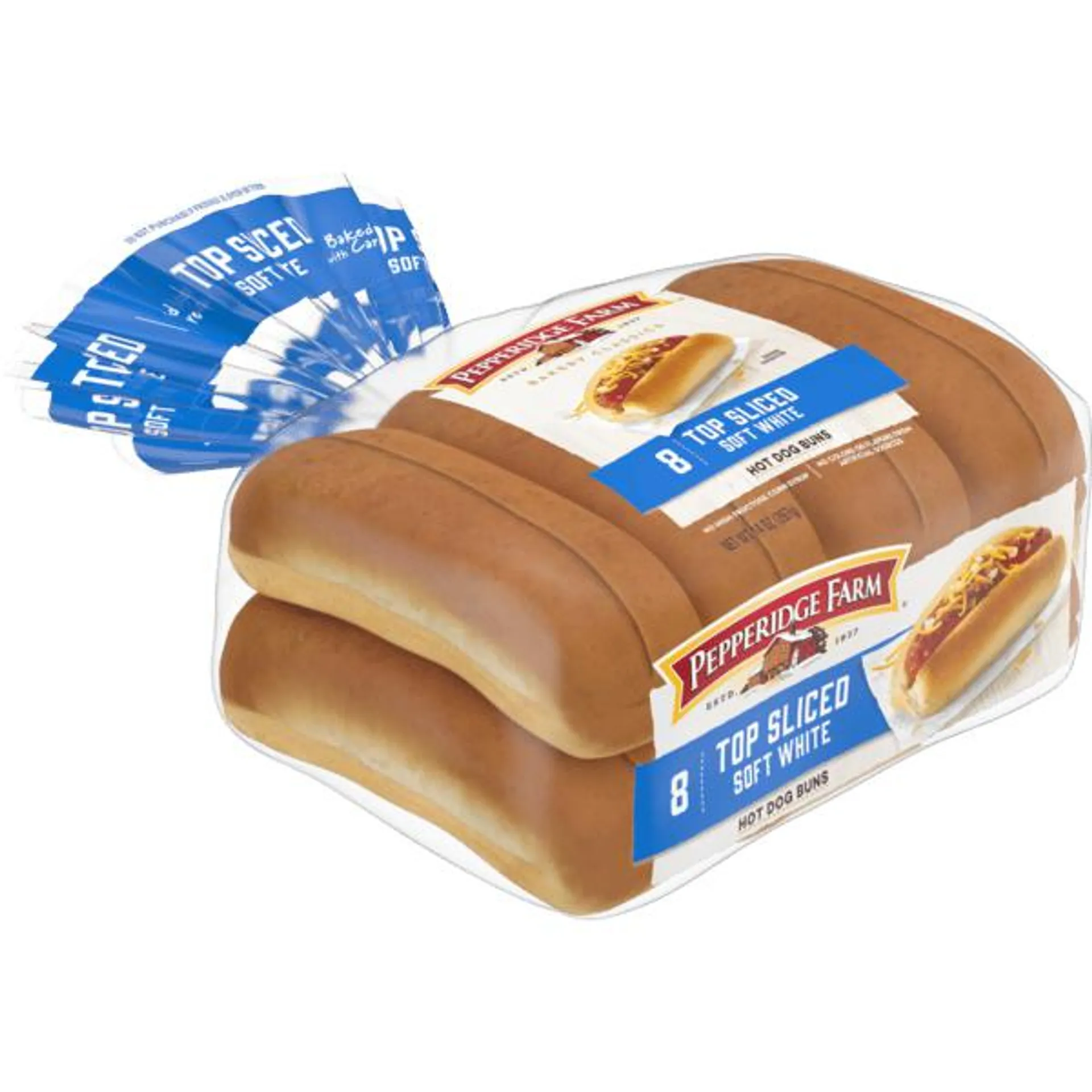 Pepperidge Farm Bakery Classics Top Sliced Hot Dog Buns