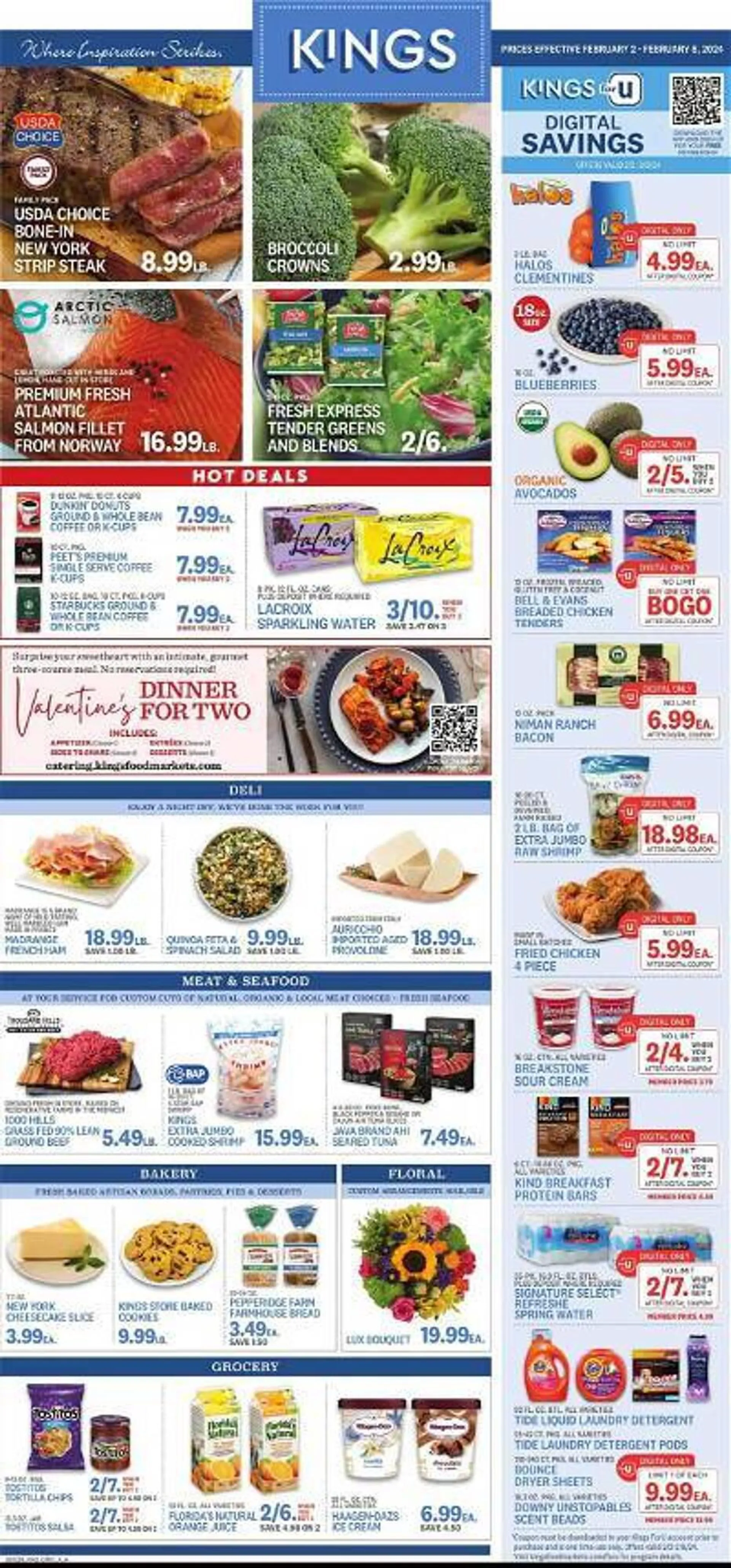 Weekly ad Kings Food Markets Weekly Ad from February 2 to February 8 2024 - Page 