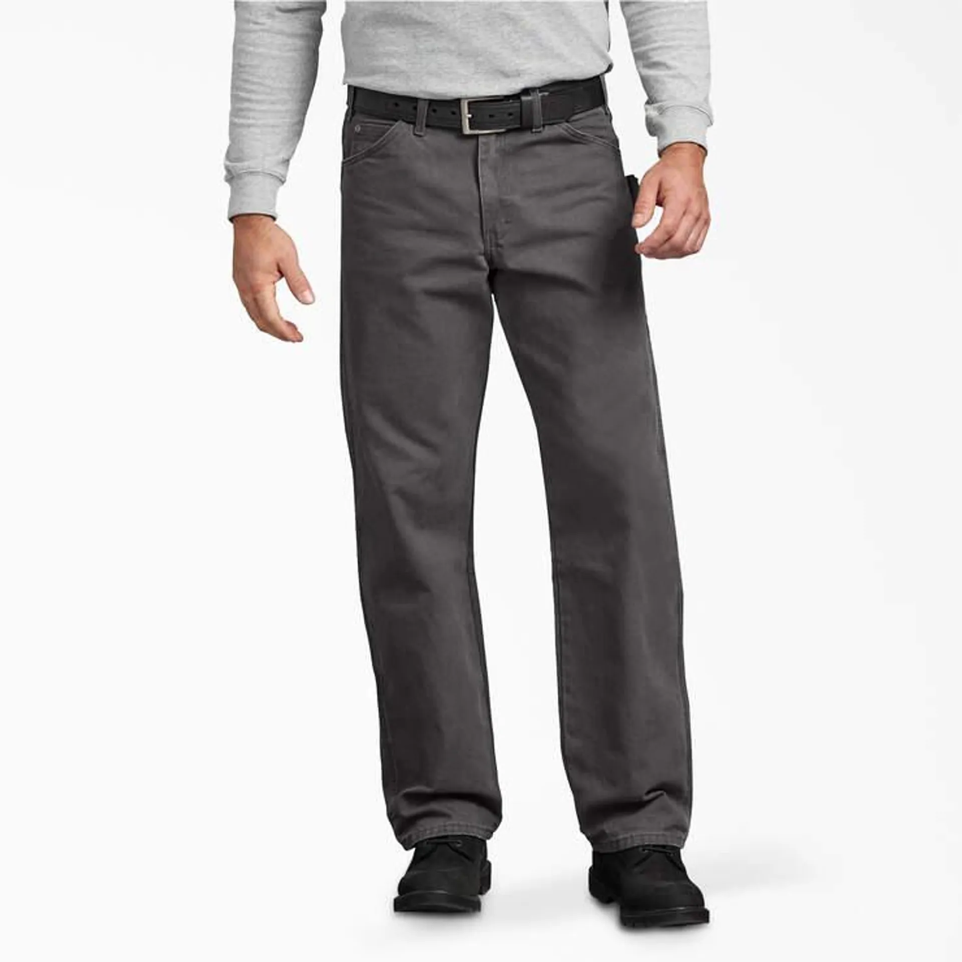 Relaxed Fit Sanded Duck Carpenter Pants