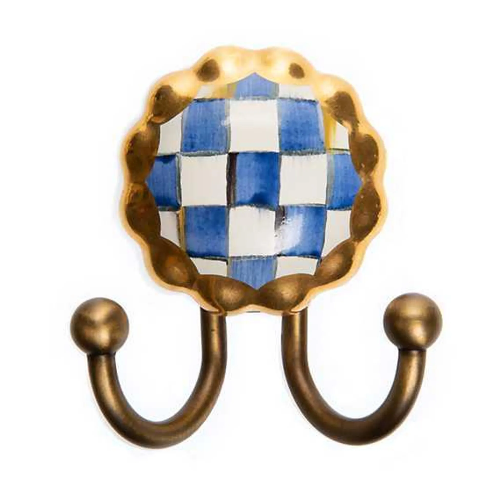 Royal Check Round Hook