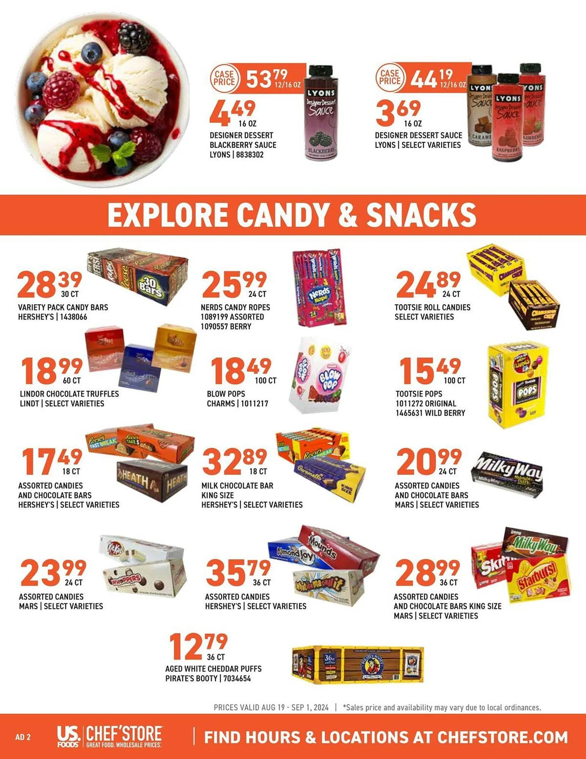 US Foods Chefs Store Weekly Ad - 2