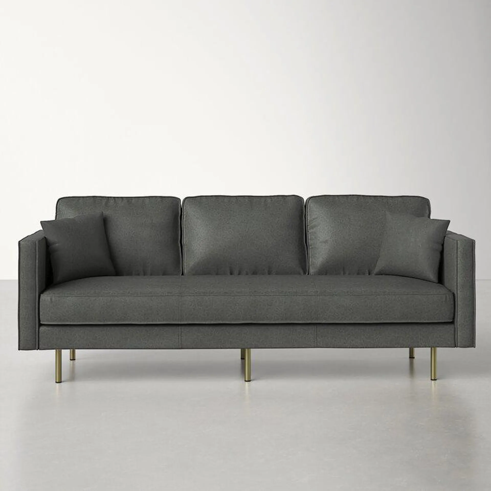 Roderic 89'' Vegan Leather Sofa