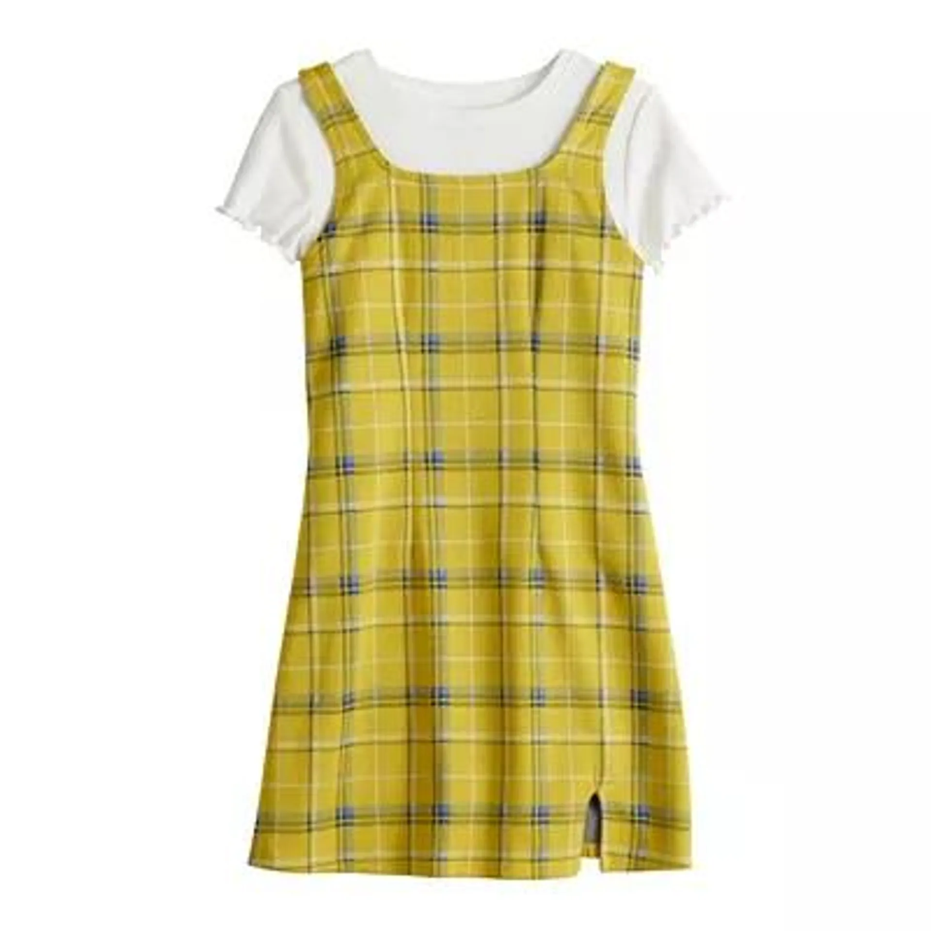 Girls 8-20 SO® Squareneck Dress & Tee Set in Regular & Plus