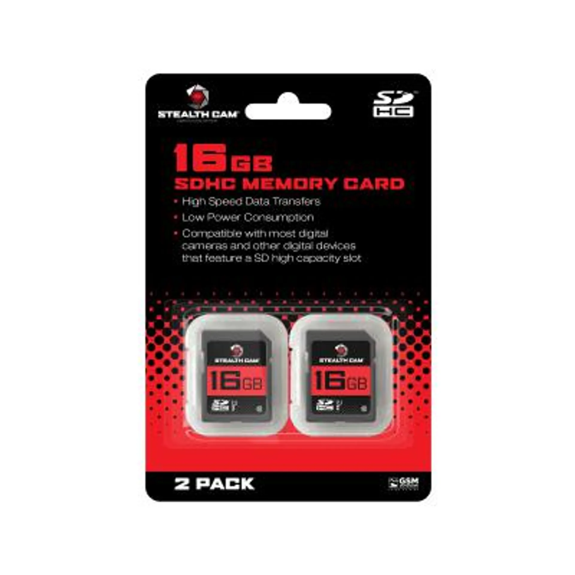 Stealth Cam 6GB SDHC Memory Card - 2 Pk