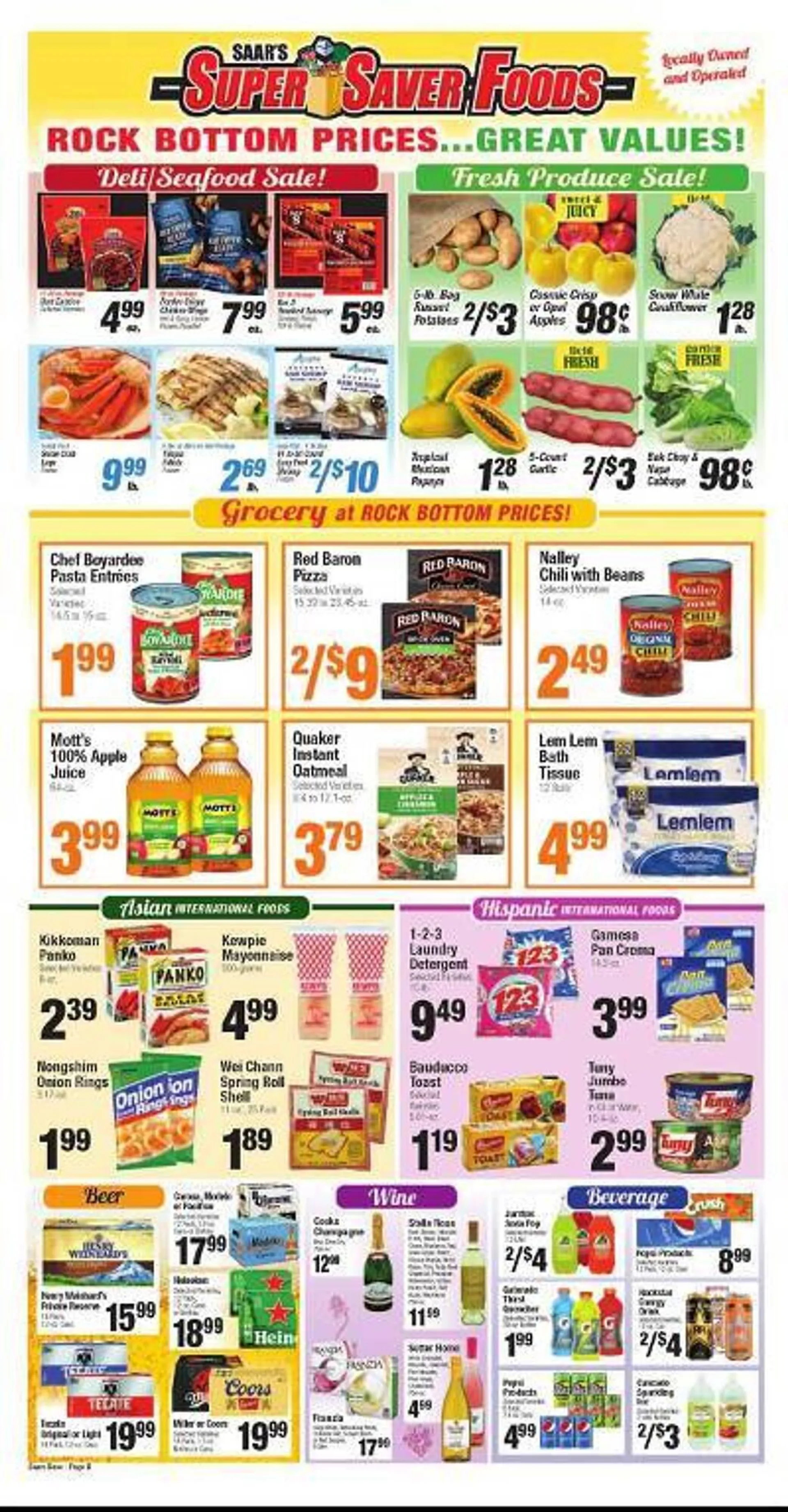 Weekly ad Super Saver Weekly Ad from March 20 to March 26 2024 - Page 2