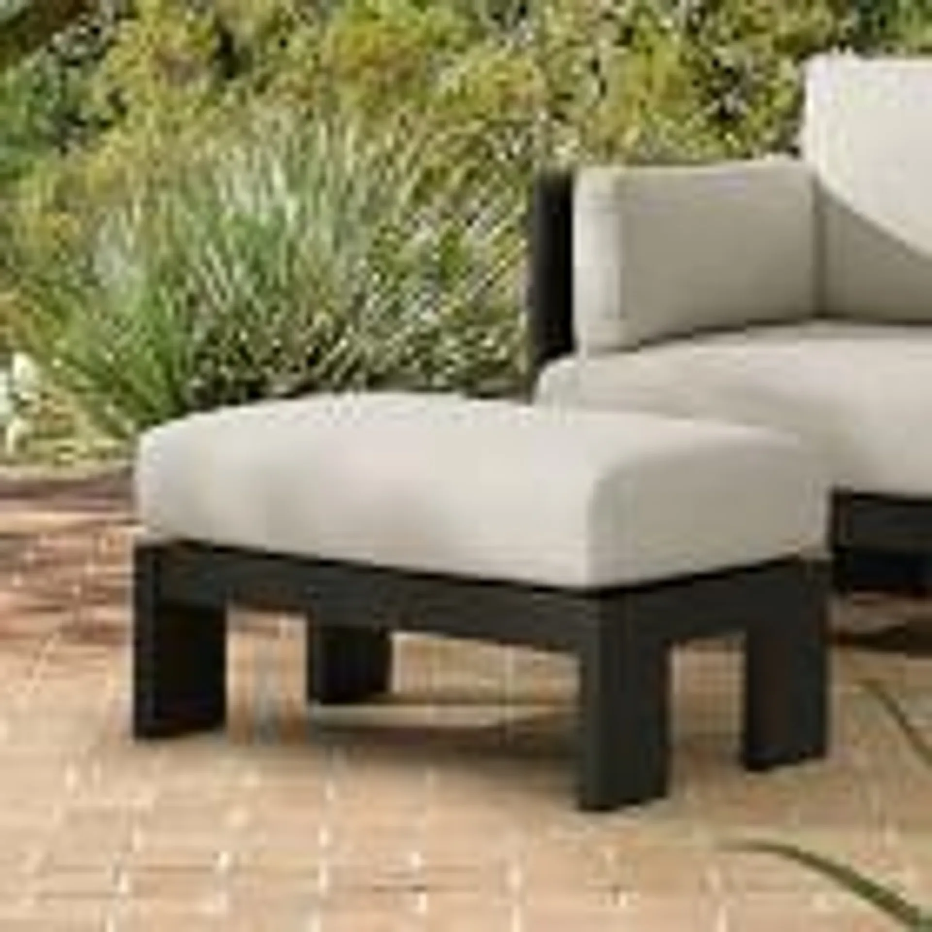 Caldera Aluminum Outdoor Ottoman