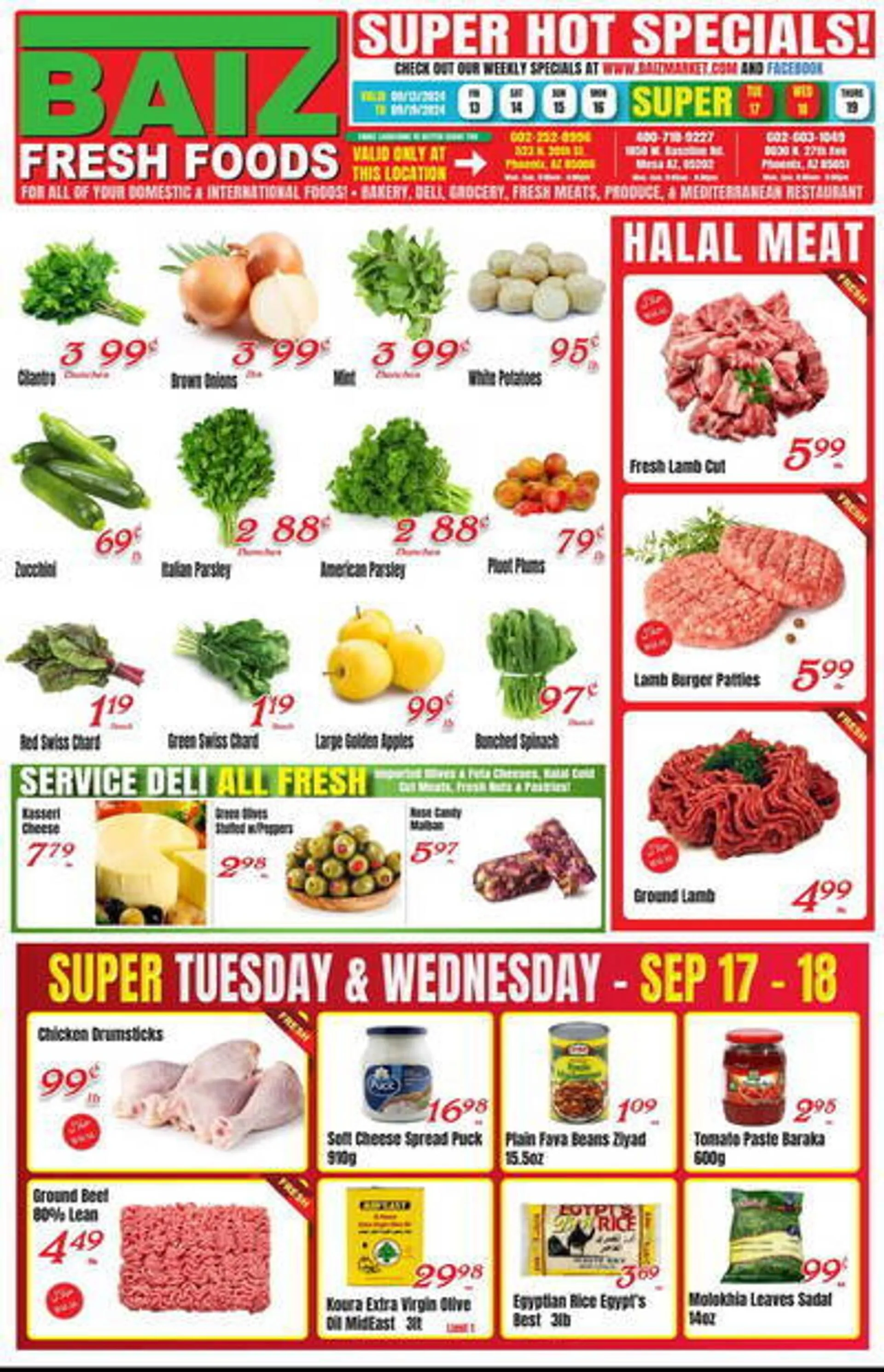 Baiz Market Place Weekly Ad - 1