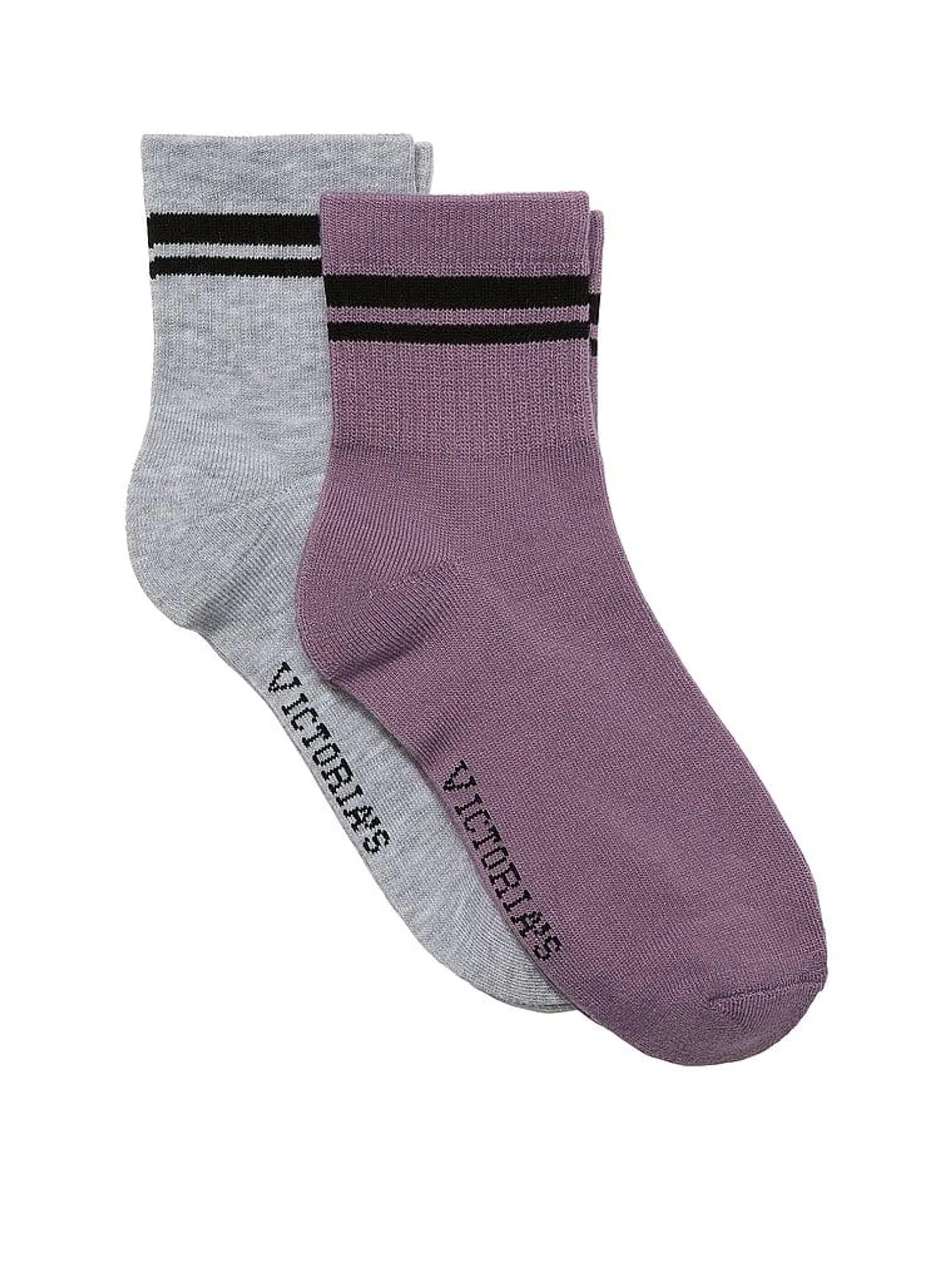 2-Pack Quarter Socks