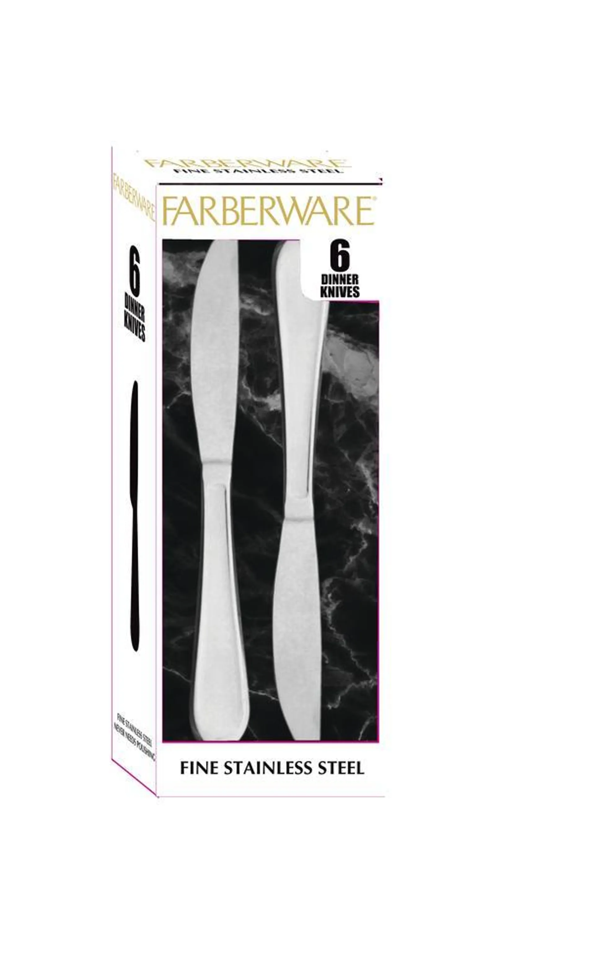 Farberware 6-Piece Dinner Knife Set