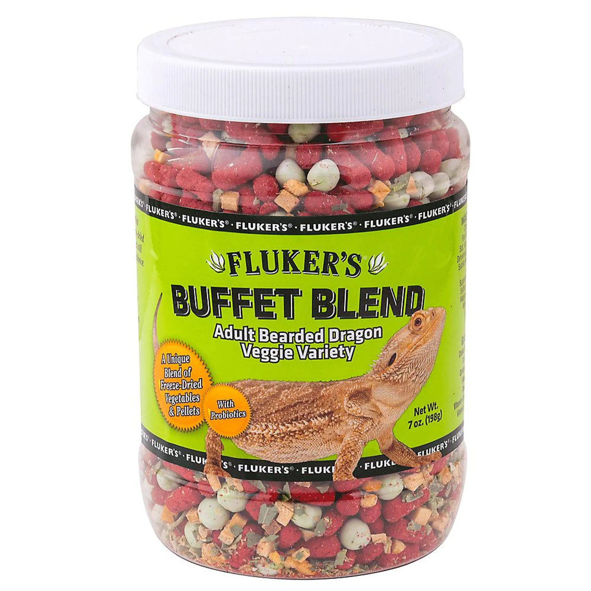 Fluker's® Freeze Dried Veggie Buffet Blend for Adult Bearded Dragons