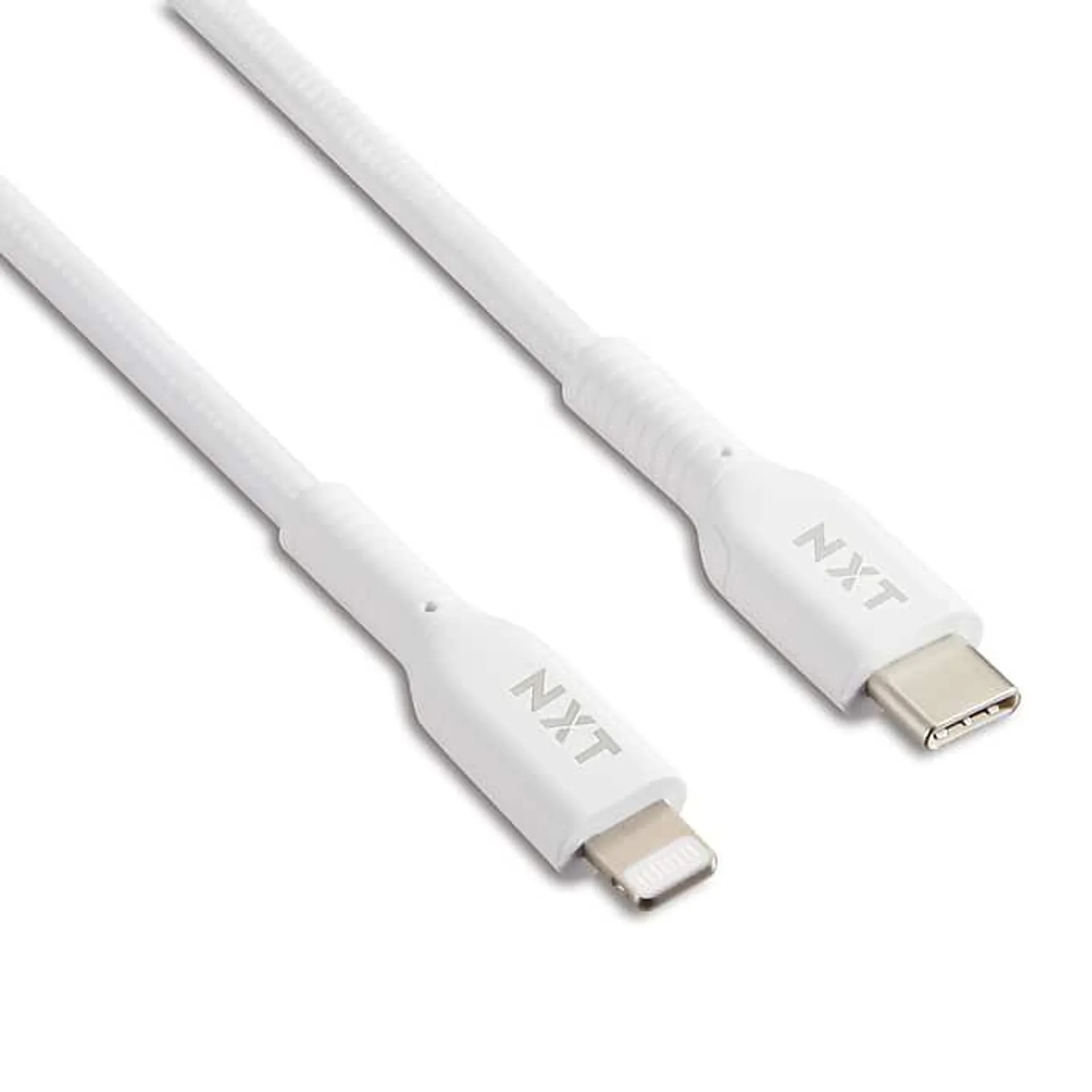 NXT Technologies™ 6 ft. Braided Lightning to USB-C Cable,